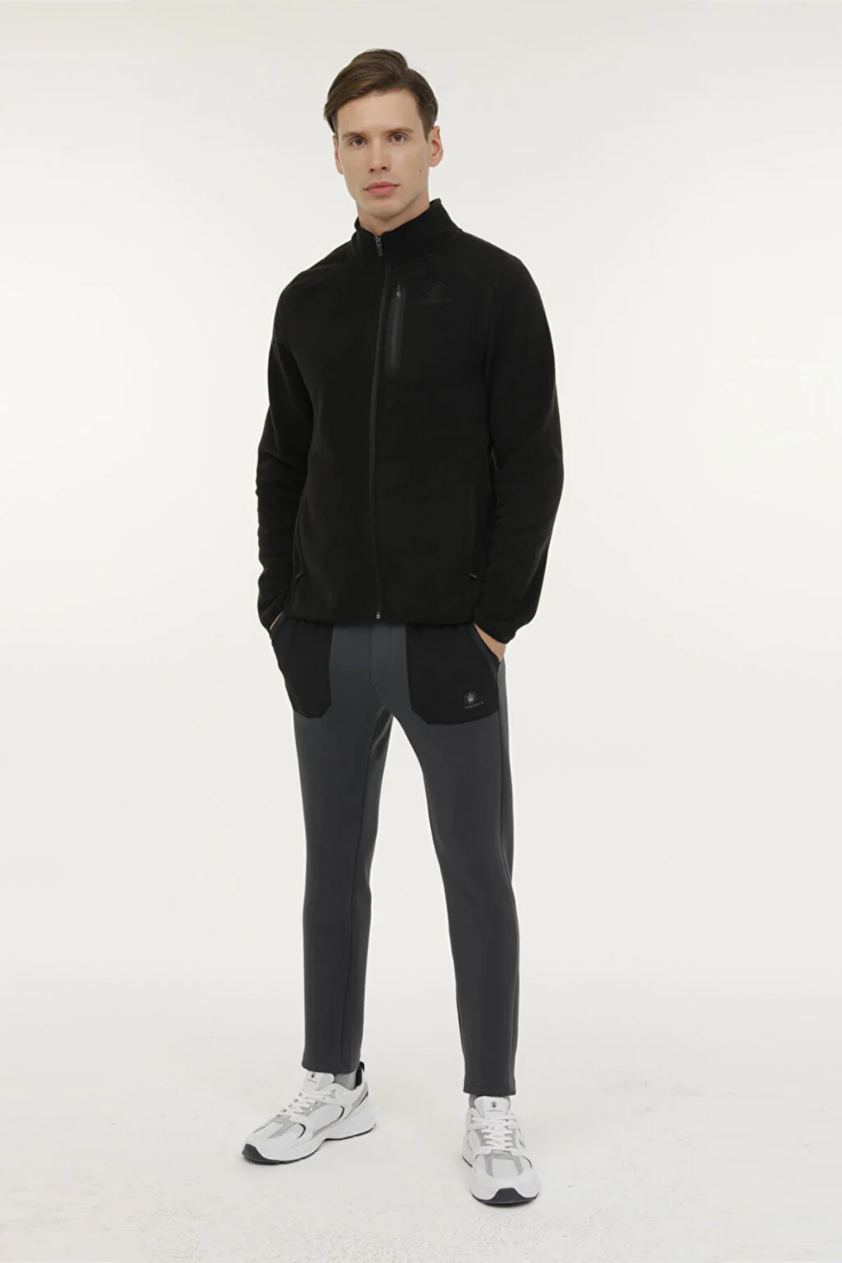 Lumberjack Nordic Erkek Siyah Polar Ceket 101398541