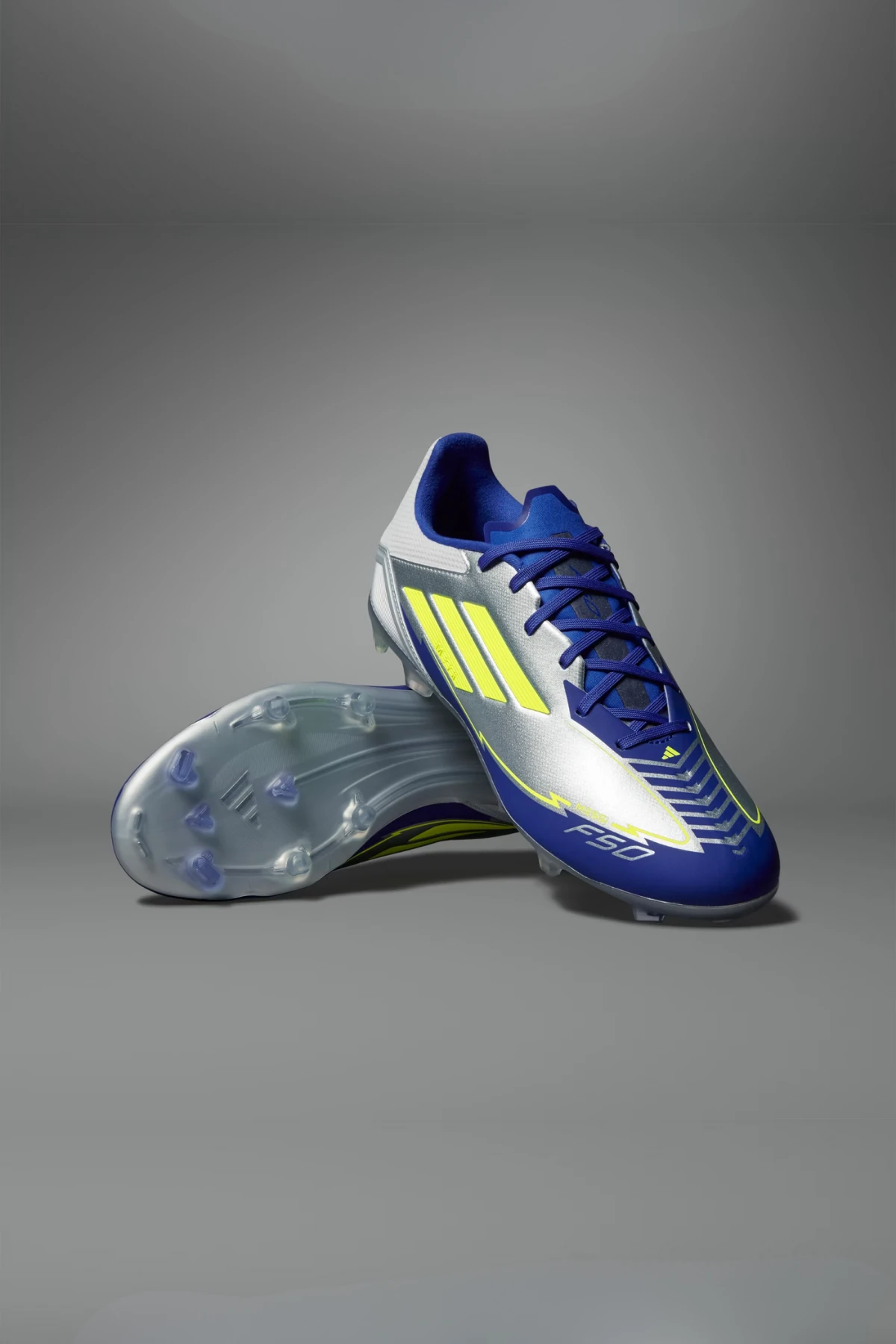 Adidas F50 League Fg/Mg Messi Erkek Gri Futbol Krampon IH0918