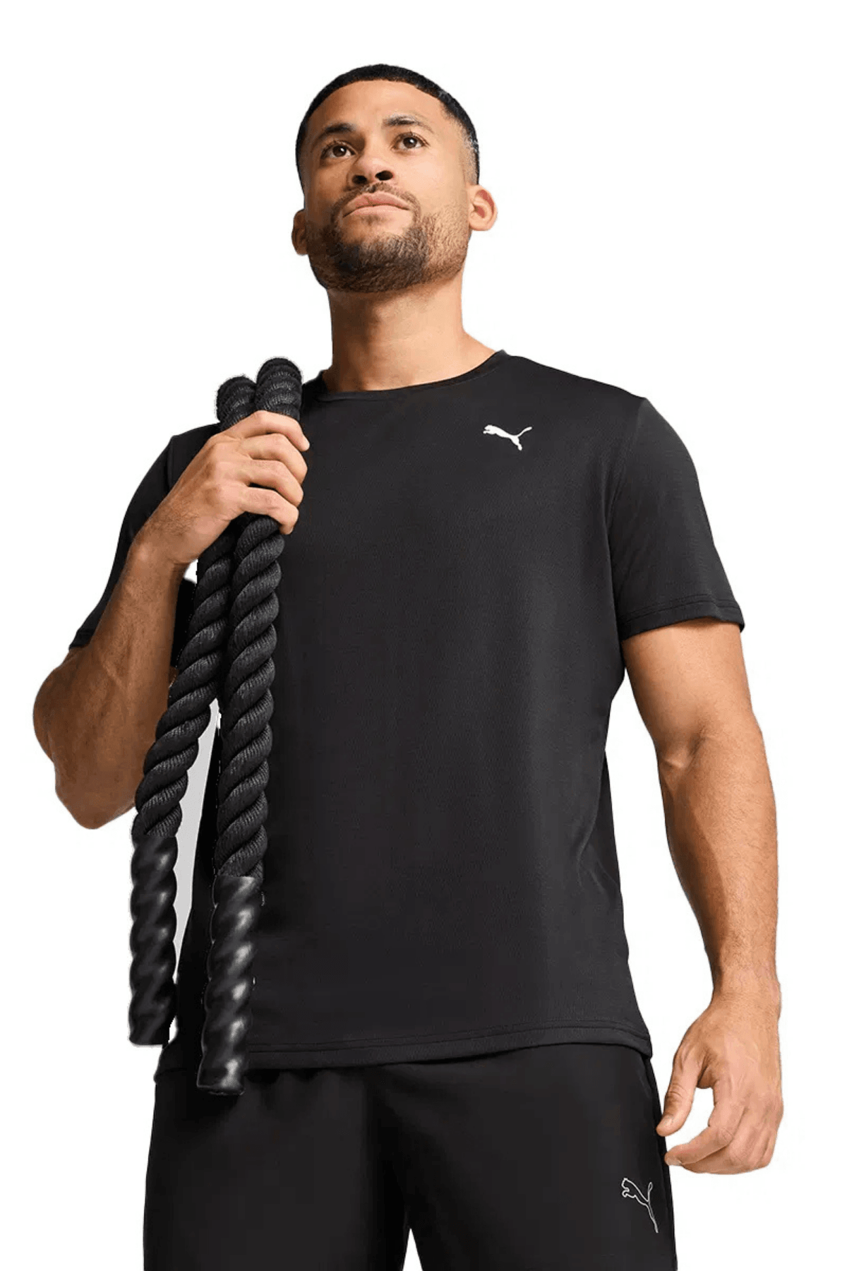 Puma Essentials Erkek Siyah Antrenman Tişört 52715501