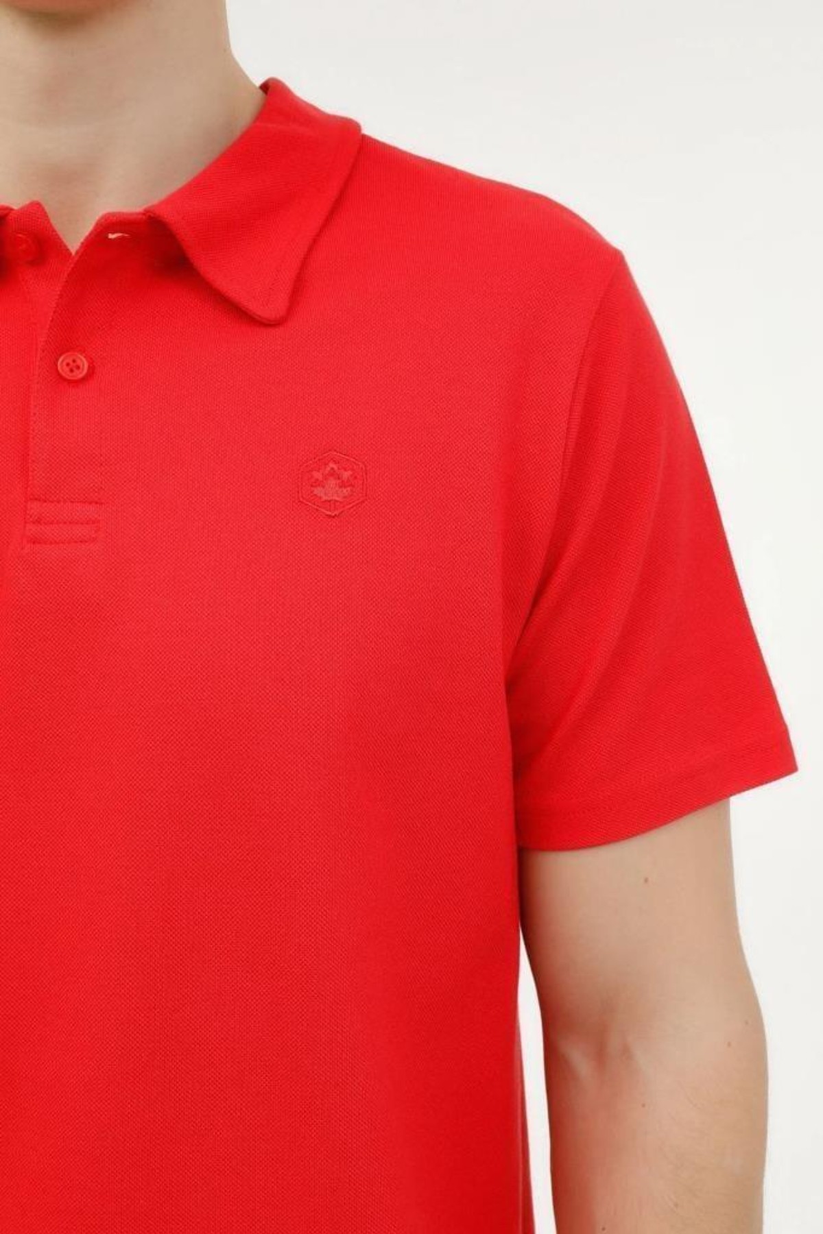 LUMBERJACK 4M BASIC 4FX Erkek Kırmızı Polo Yaka Tişört 101497461