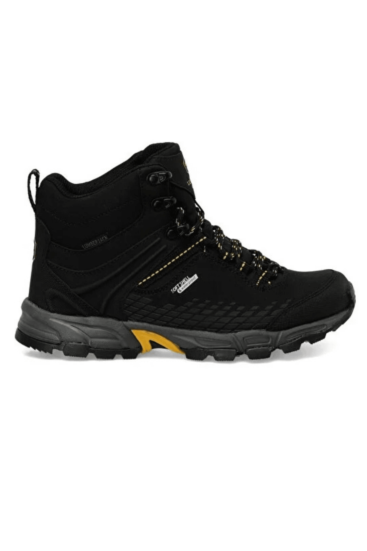 Lumberjack Flake Trekking Waterproof Siyah Outdoor Bot