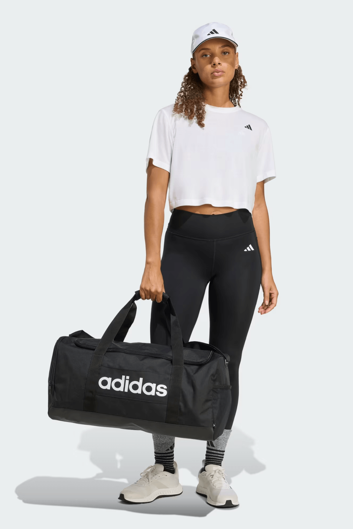 Adidas Linear Duffel M Siyah Spor Çantası JD9555