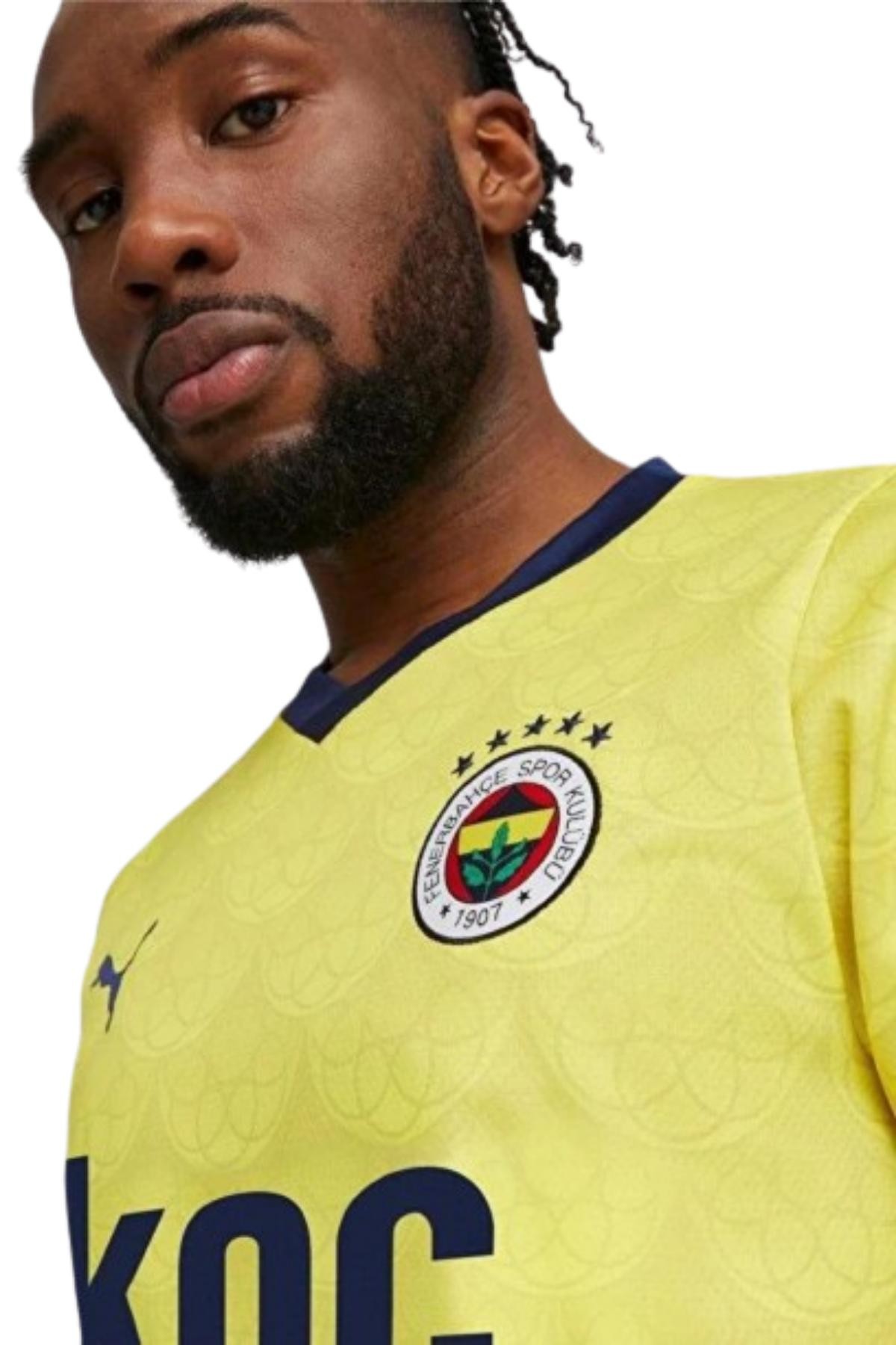 Puma Fenerbahçe Erkek Sarı Futbol Forma