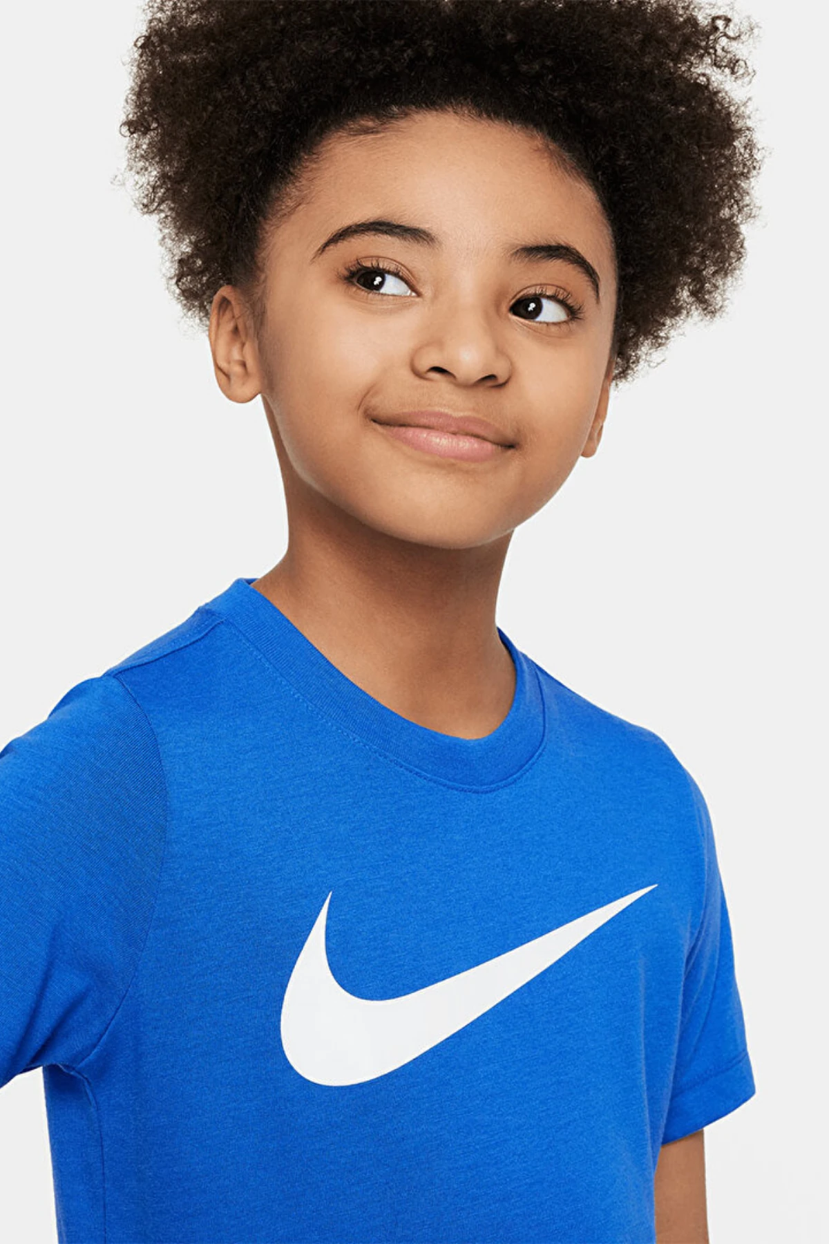 Nike Park Dri Fit Mavi Çocuk Spor Tişört CW6941-463