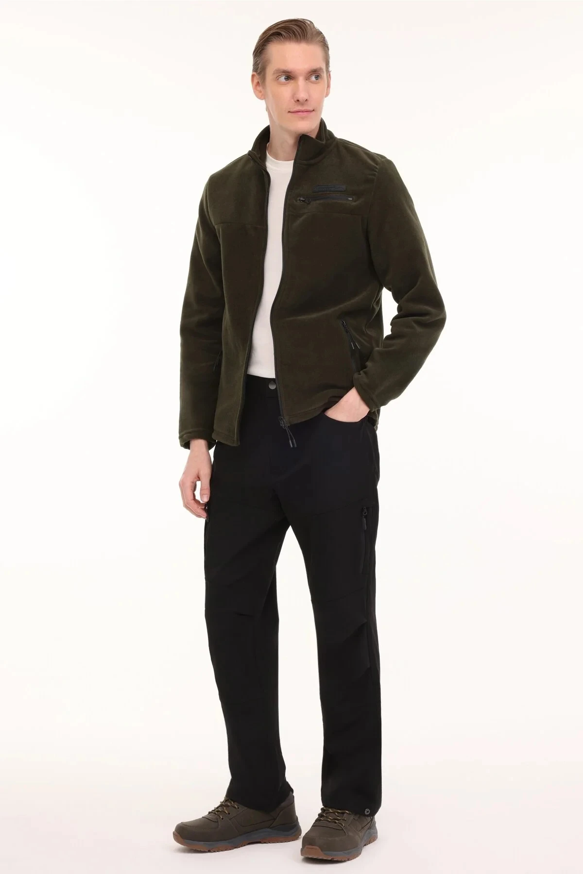 Lumberjack Ml Chad 7Sn1633Pr Haki Sweatshirt 101398606