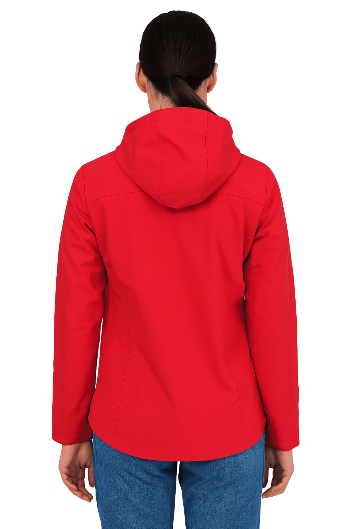 Crozwise Kadın İçi Polar Astar Su & Rüzgar Geçirmez Softshell Kışlık Mont Ceket 5037-B