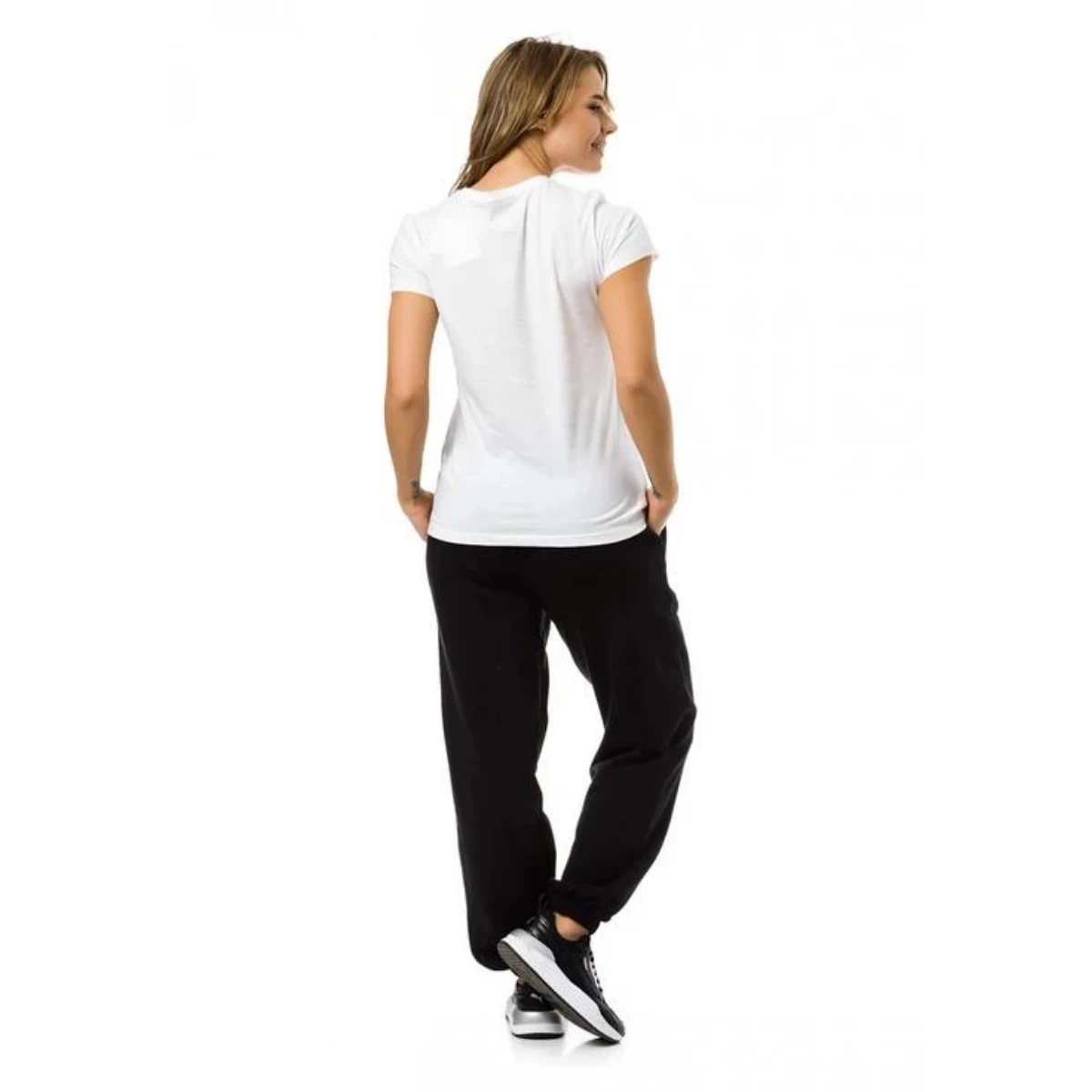 Puma Essential Logo Tee Kadın Beyaz Günlük Stil Tişört