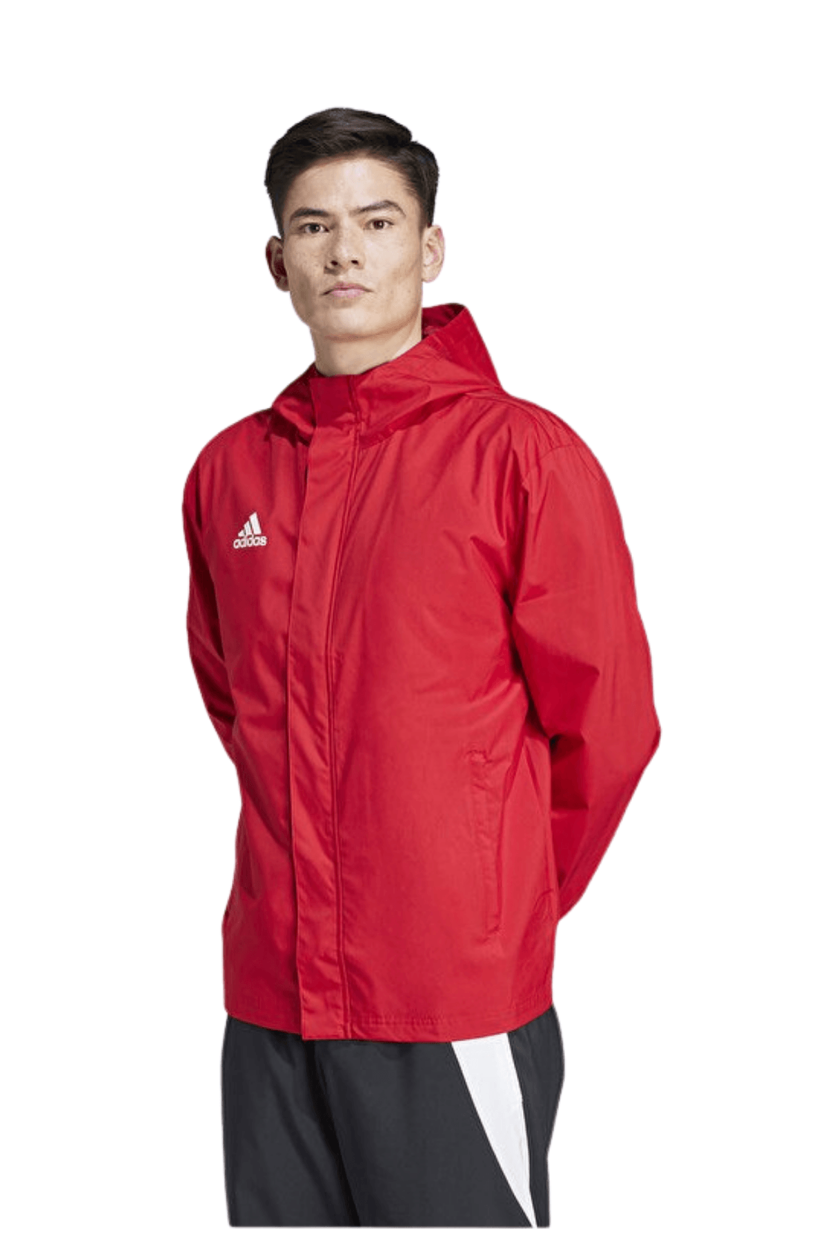 Adidas ENT22 AW Jkt Erkek Futbol Yağmurluk – Kırmızı, Su Geçirmez
