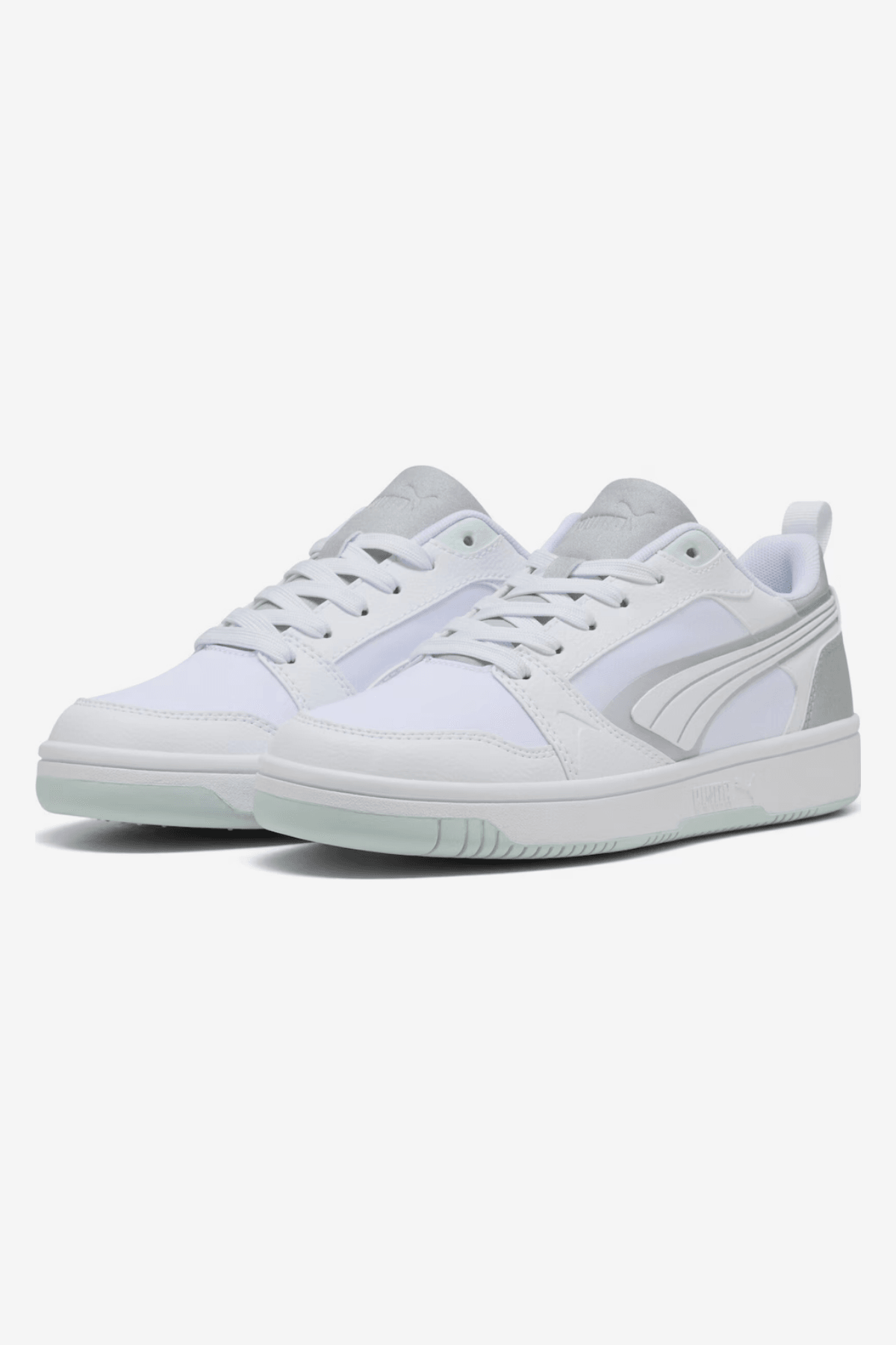 Puma Rebound V6 Low Beyaz Aqua Metal Kadın Spor Ayakkabı 40038901