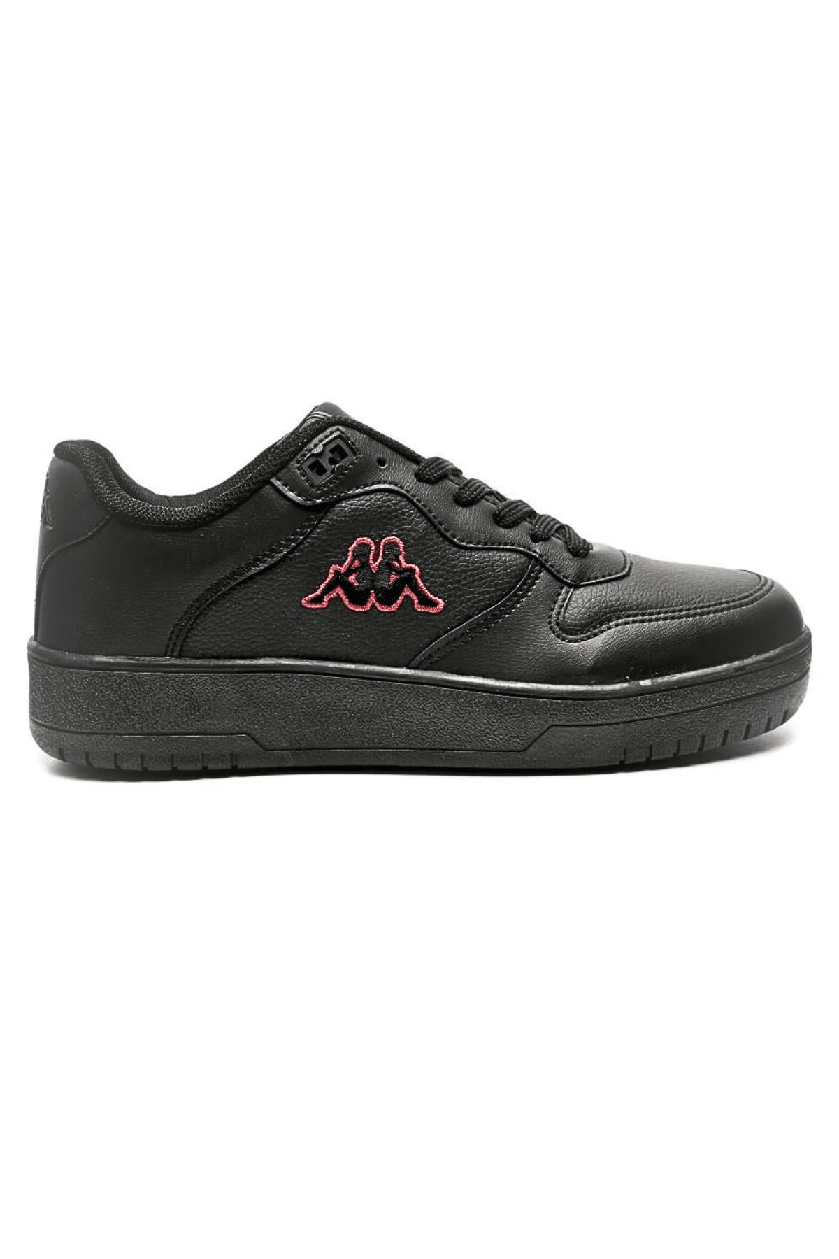 Kappa Logo Maserta Unisex Siyah Kırmızı Sneaker