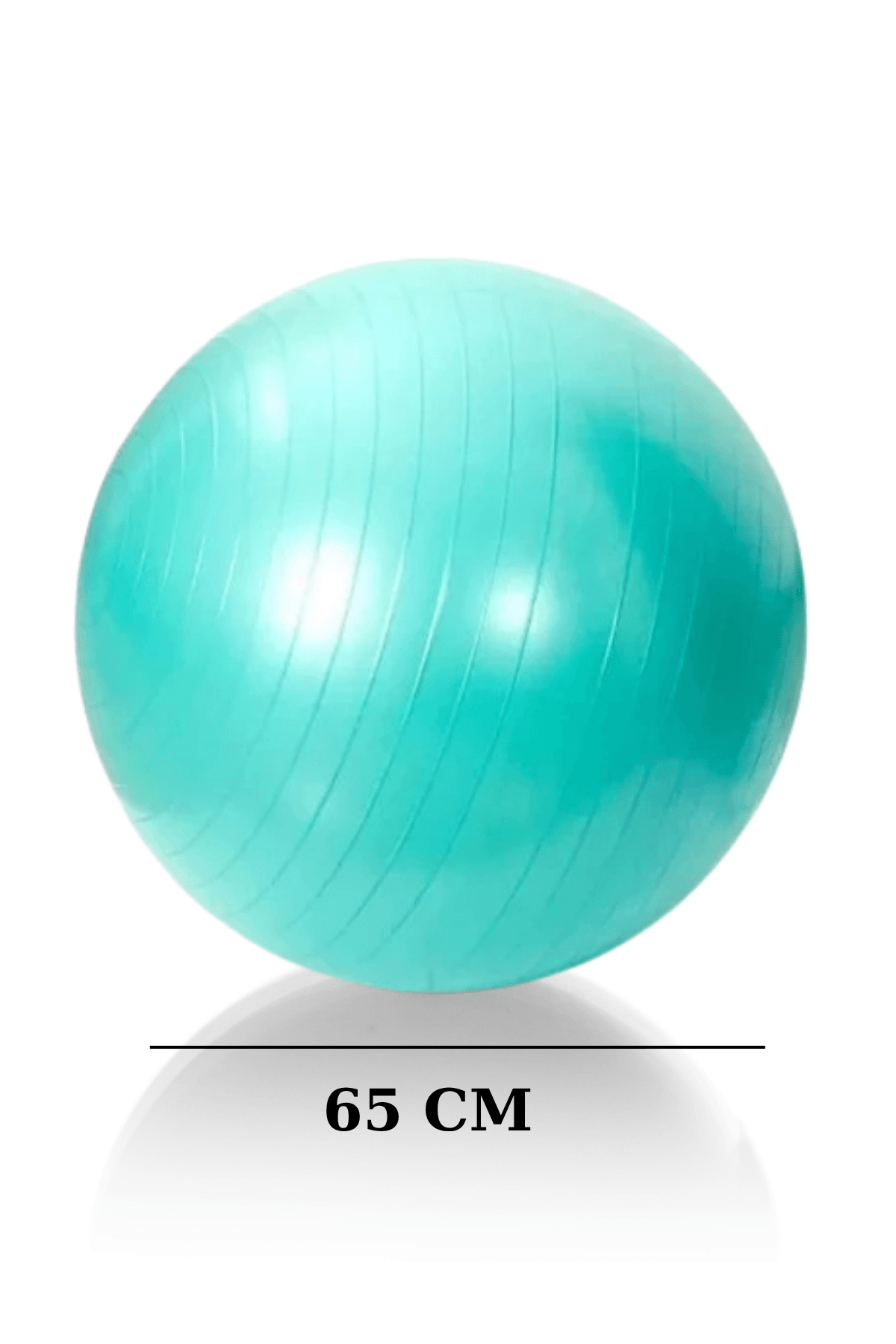 Busso Gymnastic Ball Mavi Pilates Topu + Şişirme pompası