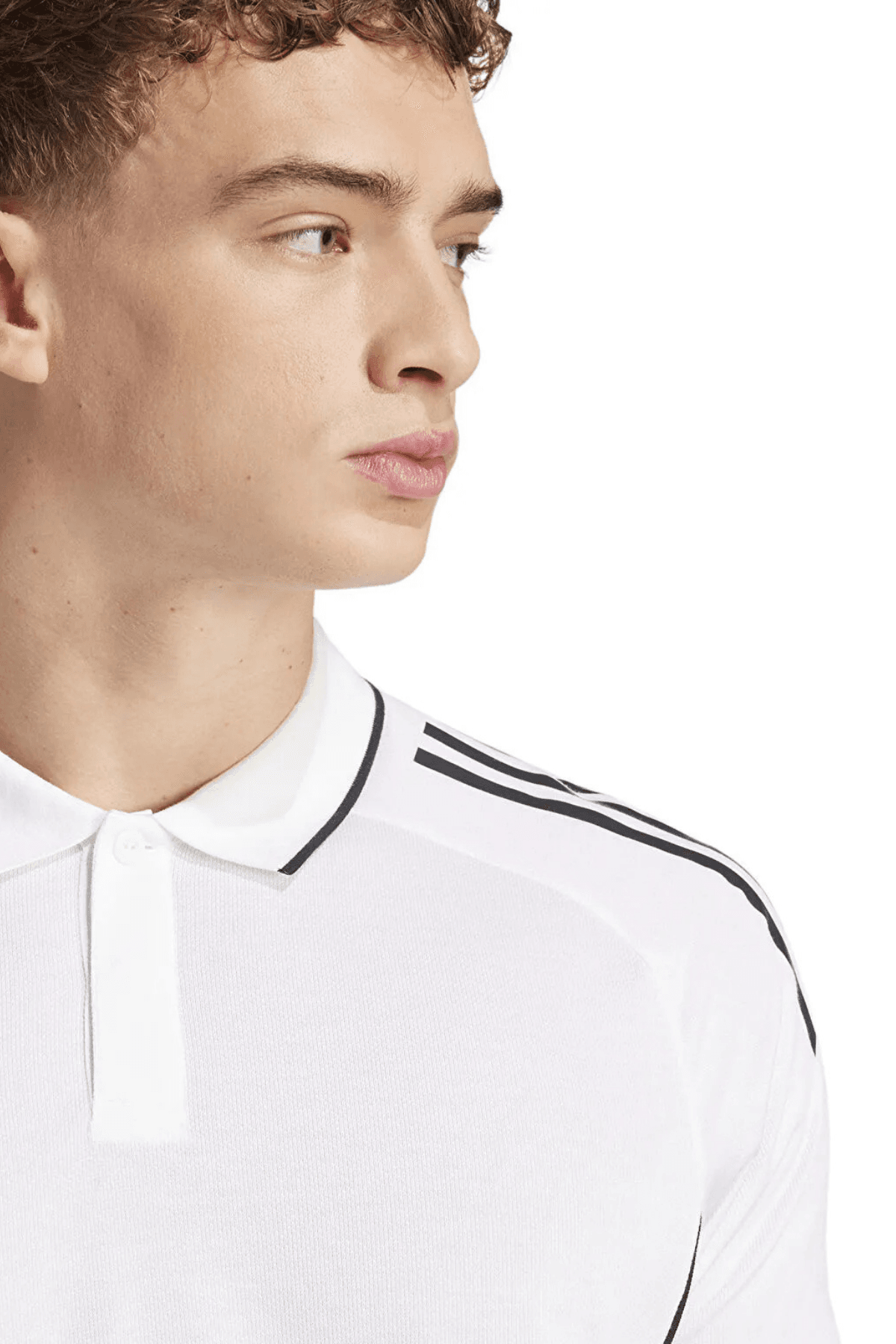 Adidas Tiro25C Beyaz Erkek Polo Yaka Tişört JY1807