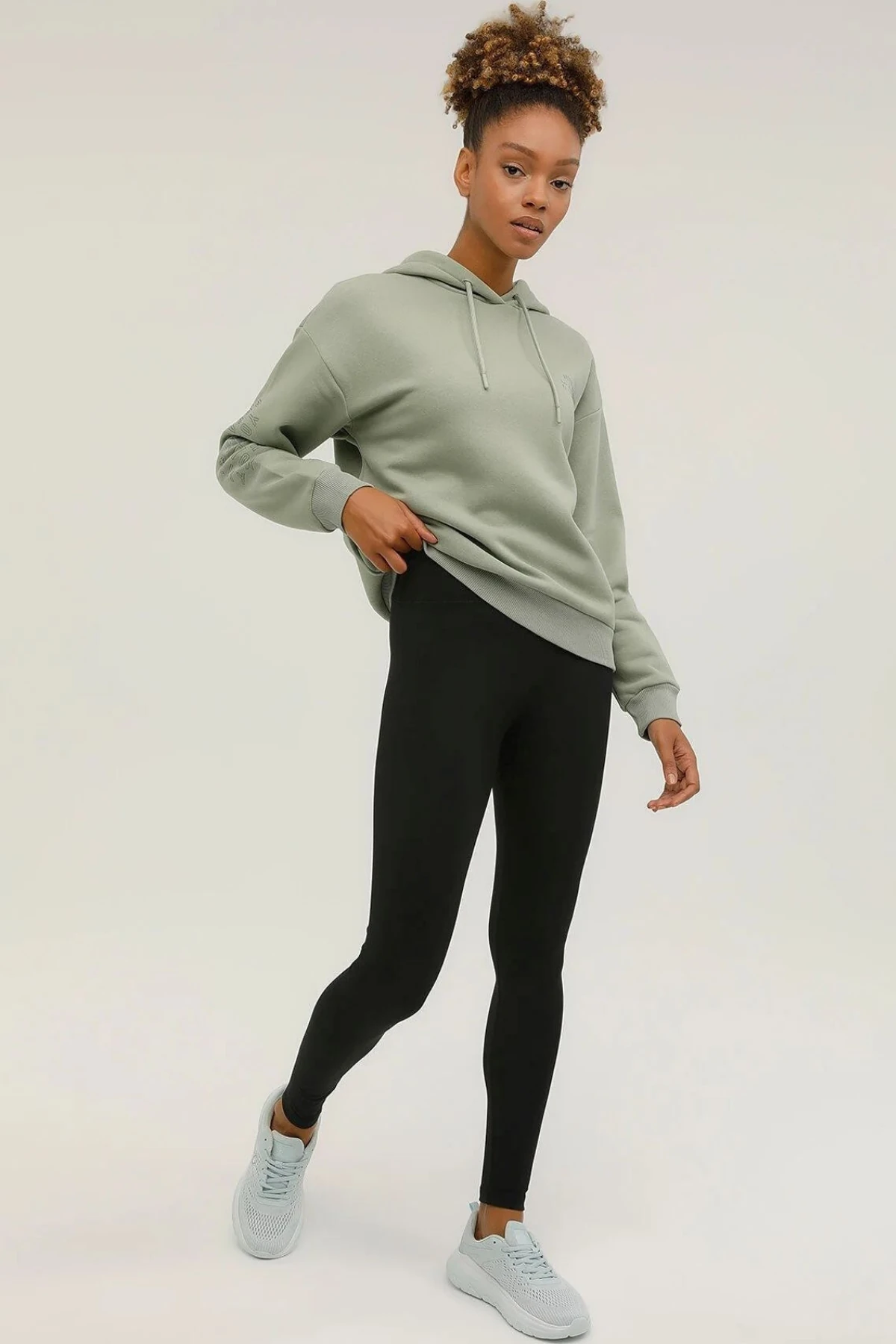 Lumberjack WB Şardonlu 26CT641 3PR Siyah KadınTayt 101399038