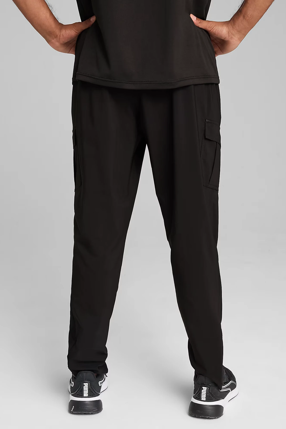 Puma Tad Tech Woven Cargo Erkek Siyah Eşofman Altı 52613601