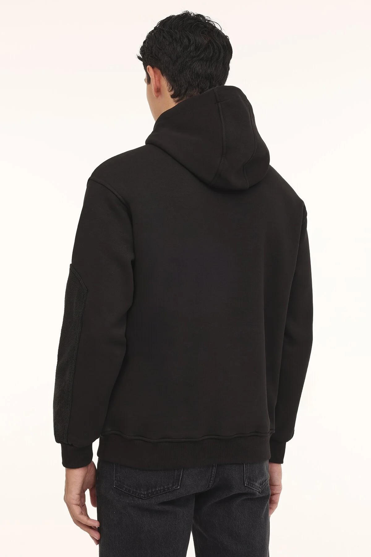 Lotto M-Angulo Hoodie 4PR Siyah Erkek Sweatshirt