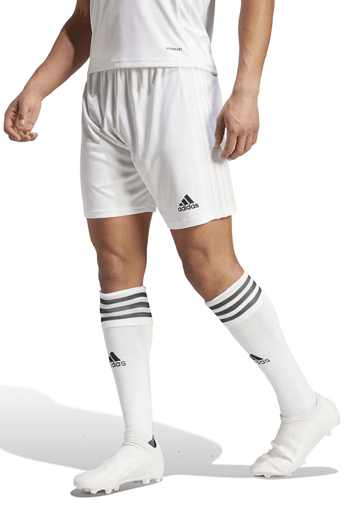 Adidas Squad 21 Beyaz Erkek Antrenman Şortu