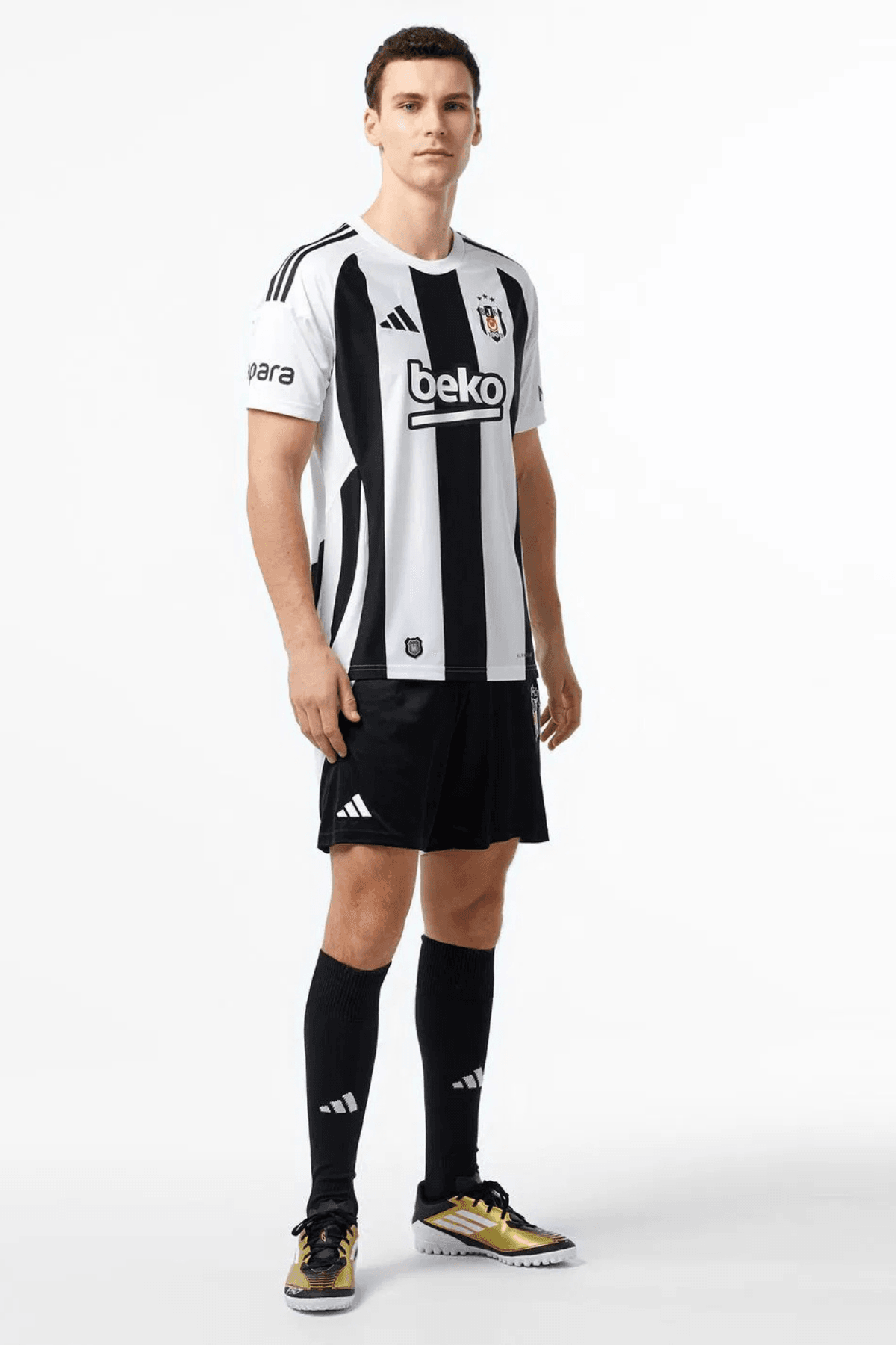 Beşiktaş J.K Adidas. İç Saha Erkek Beyaz Futbol Forma JK2784