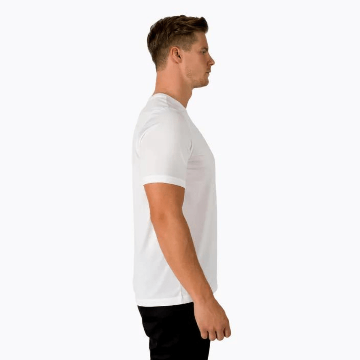 Puma Active Small Logo Tee Erkek Beyaz Tişört