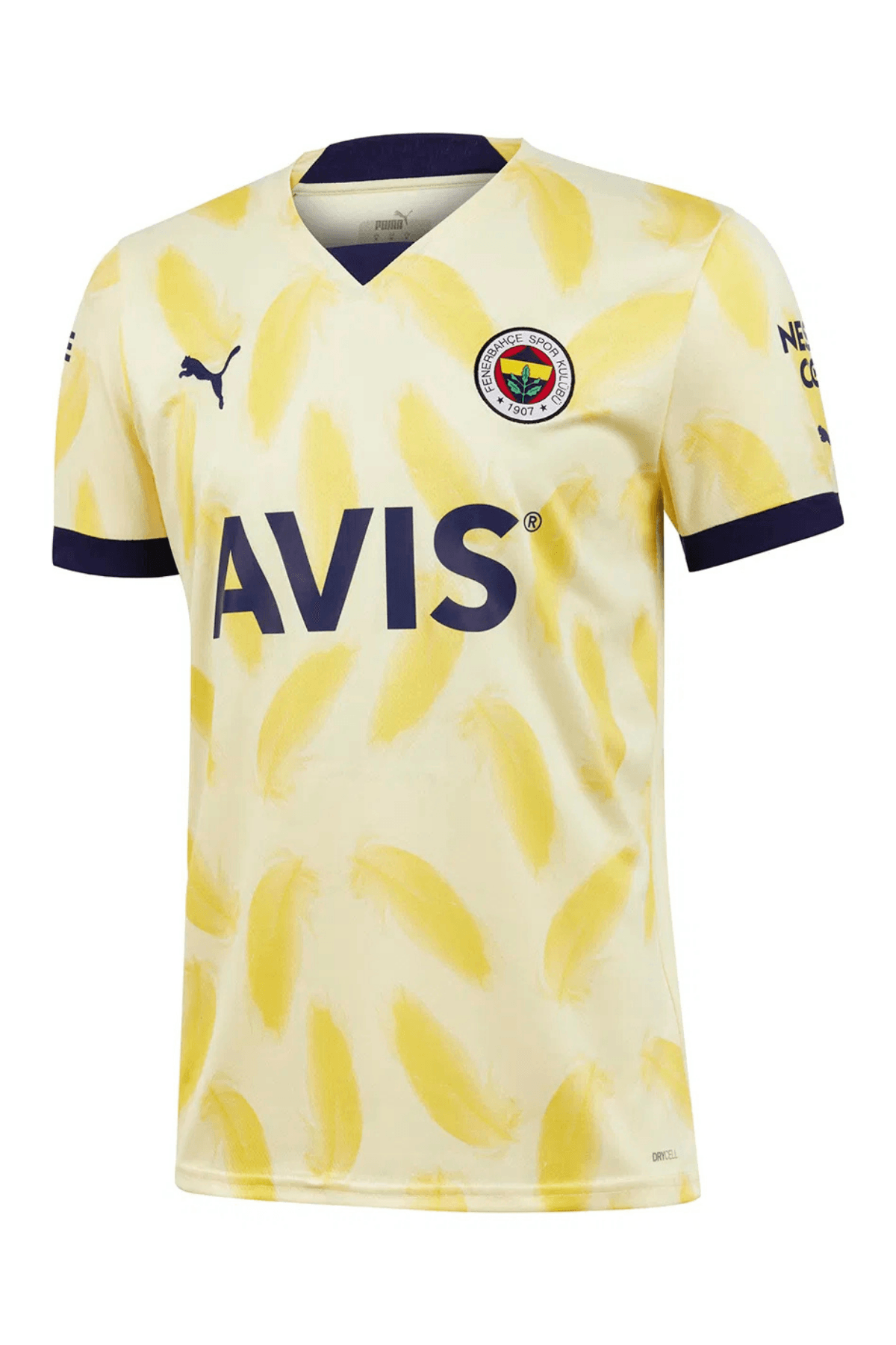 Puma Fenerbahçe SK 22/23 Away Erkek Sarı Futbol Forma