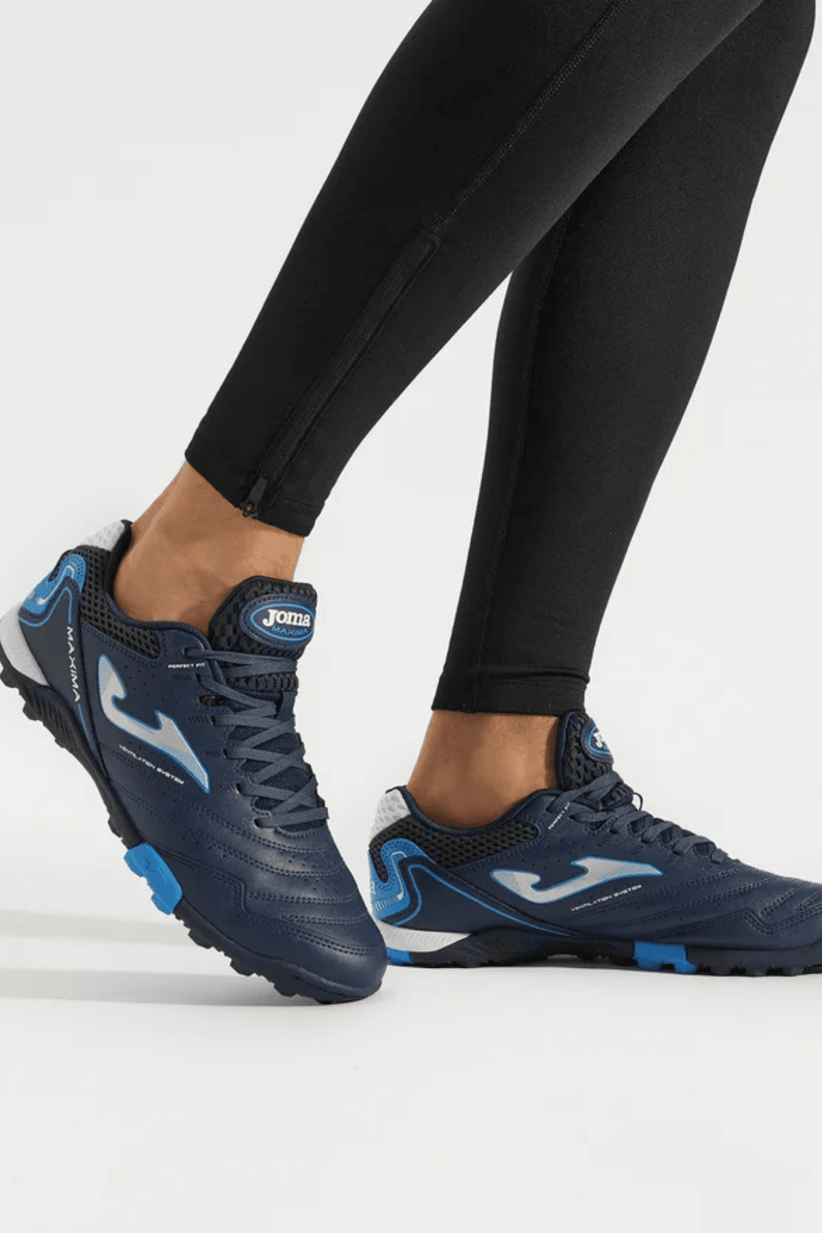 Joma Maxima 2303 Navy Royal Turf Halı Saha Ayakkabısı MAXS2303TF