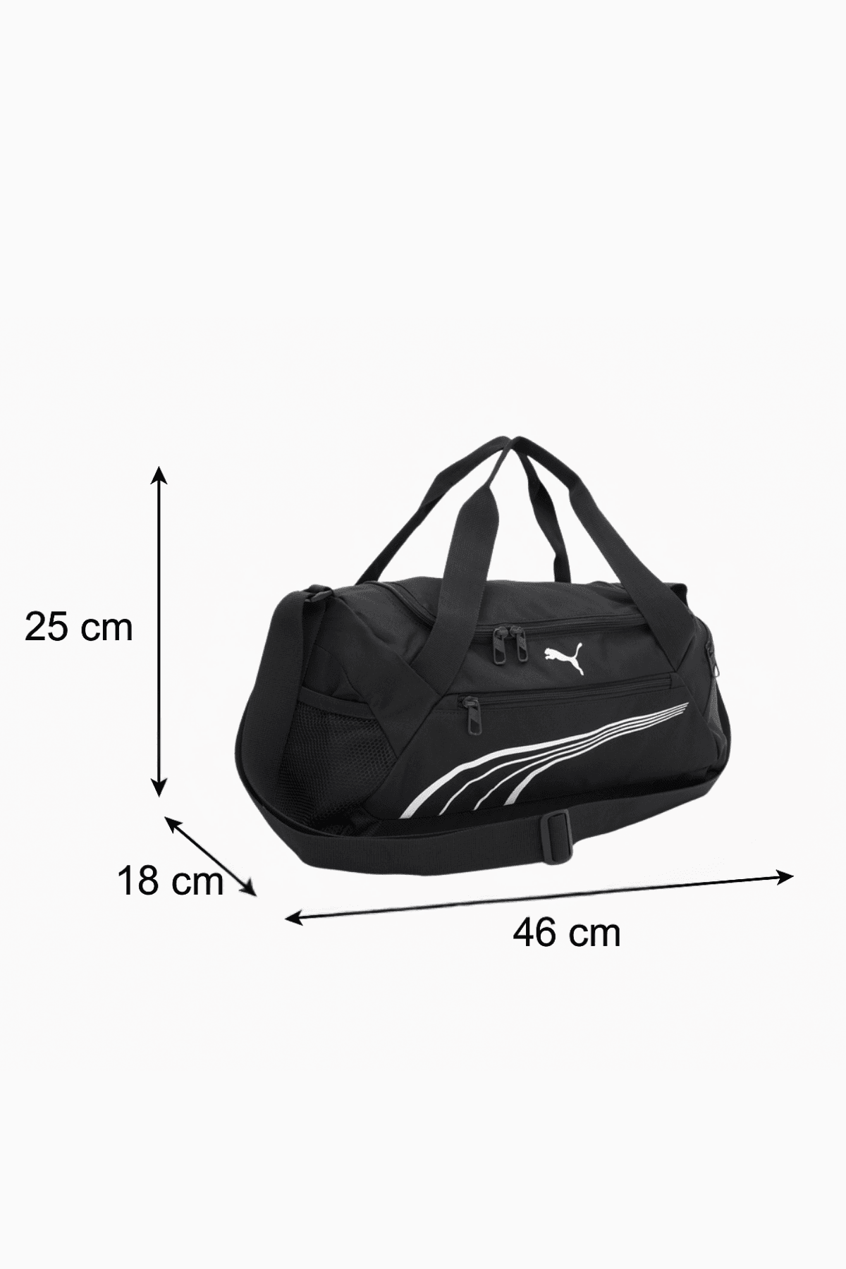 Puma Fundamental Siyah Spor Çanta ( 21 litre ) 09118801