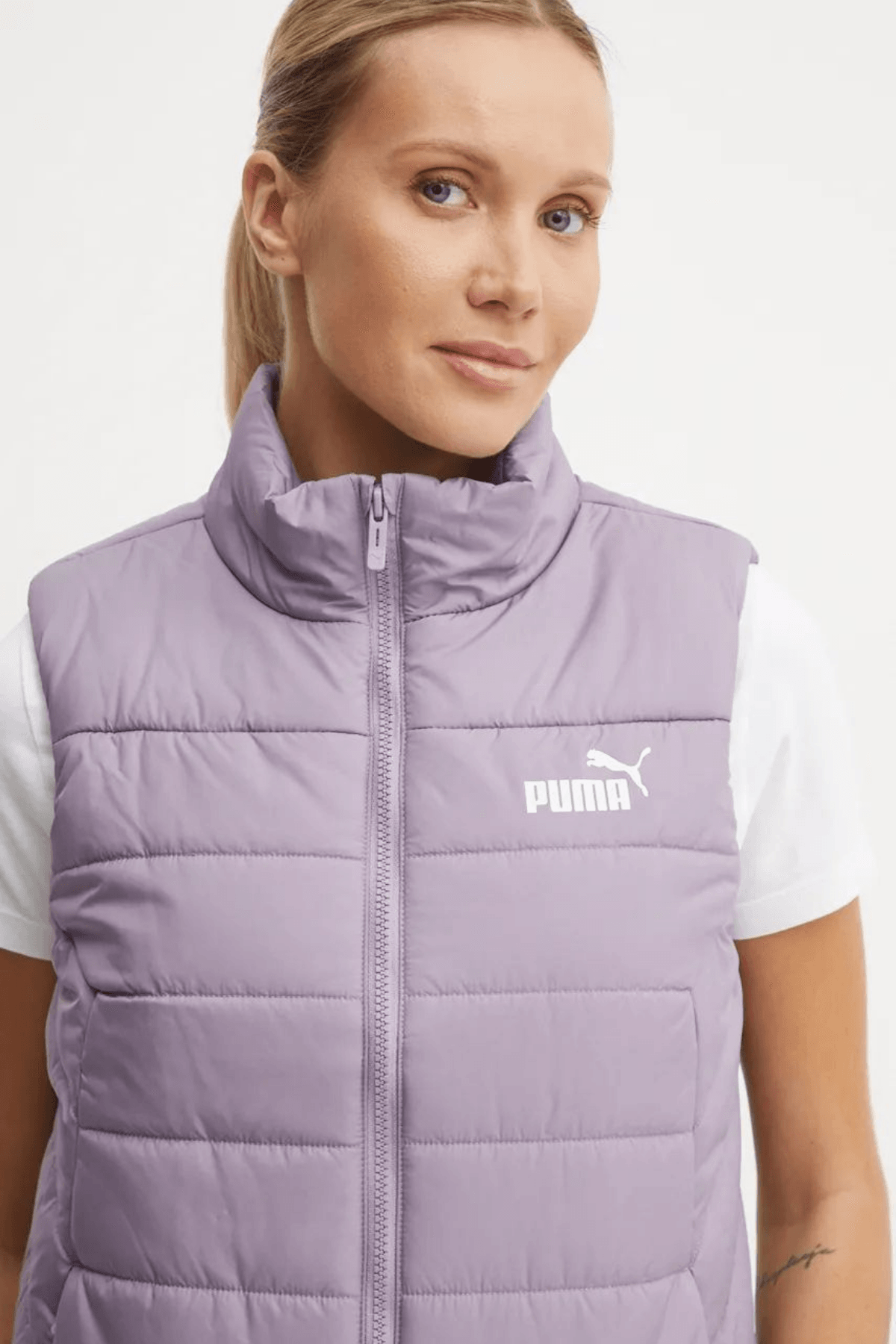 Puma ESS Padded Vest Mor Kadın Yelek