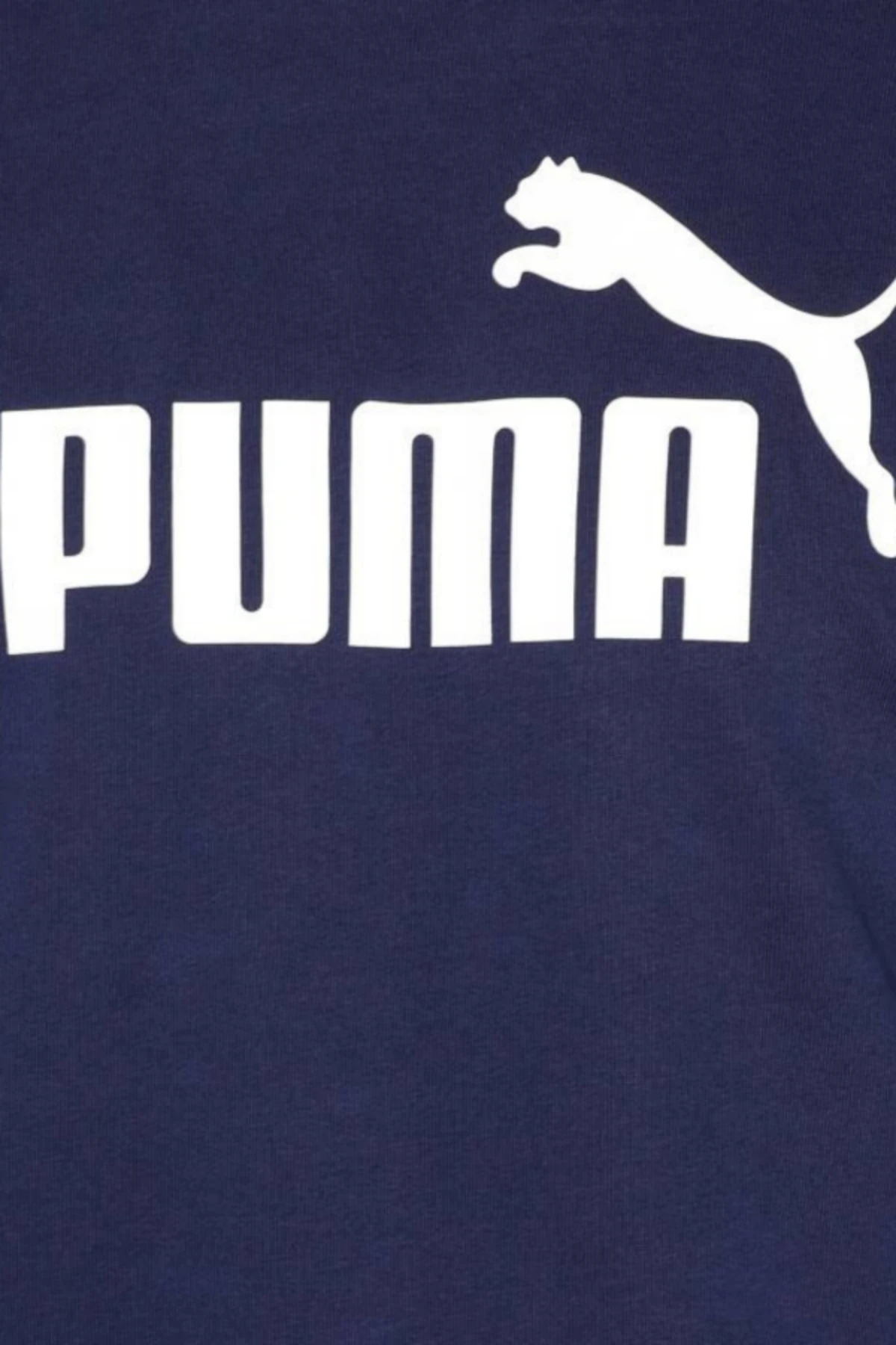 Puma Siyah ESS Big Logo Erkek Sweatshirt