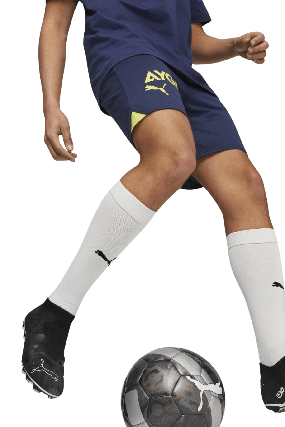 Fenerbahçe Puma Erkek Lacivert Futbol Şort 77202001