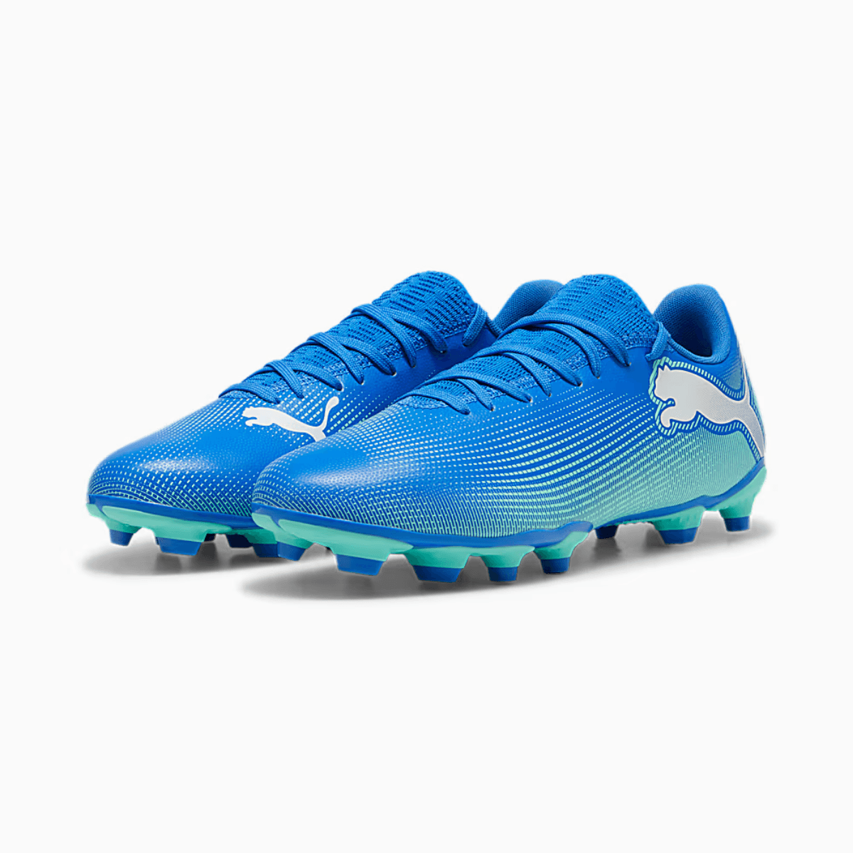 Puma Future 7 Play Fg/Ag Erkek Mavi Krampon