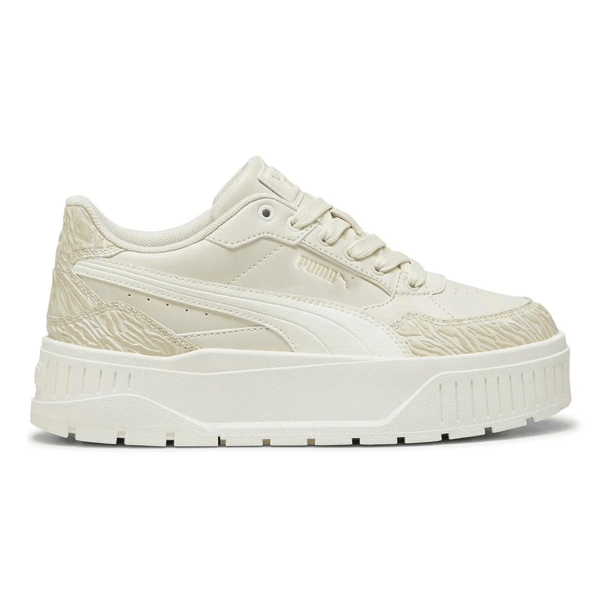 Puma Karmen II Fever Beyaz Kadın Krem Sneaker