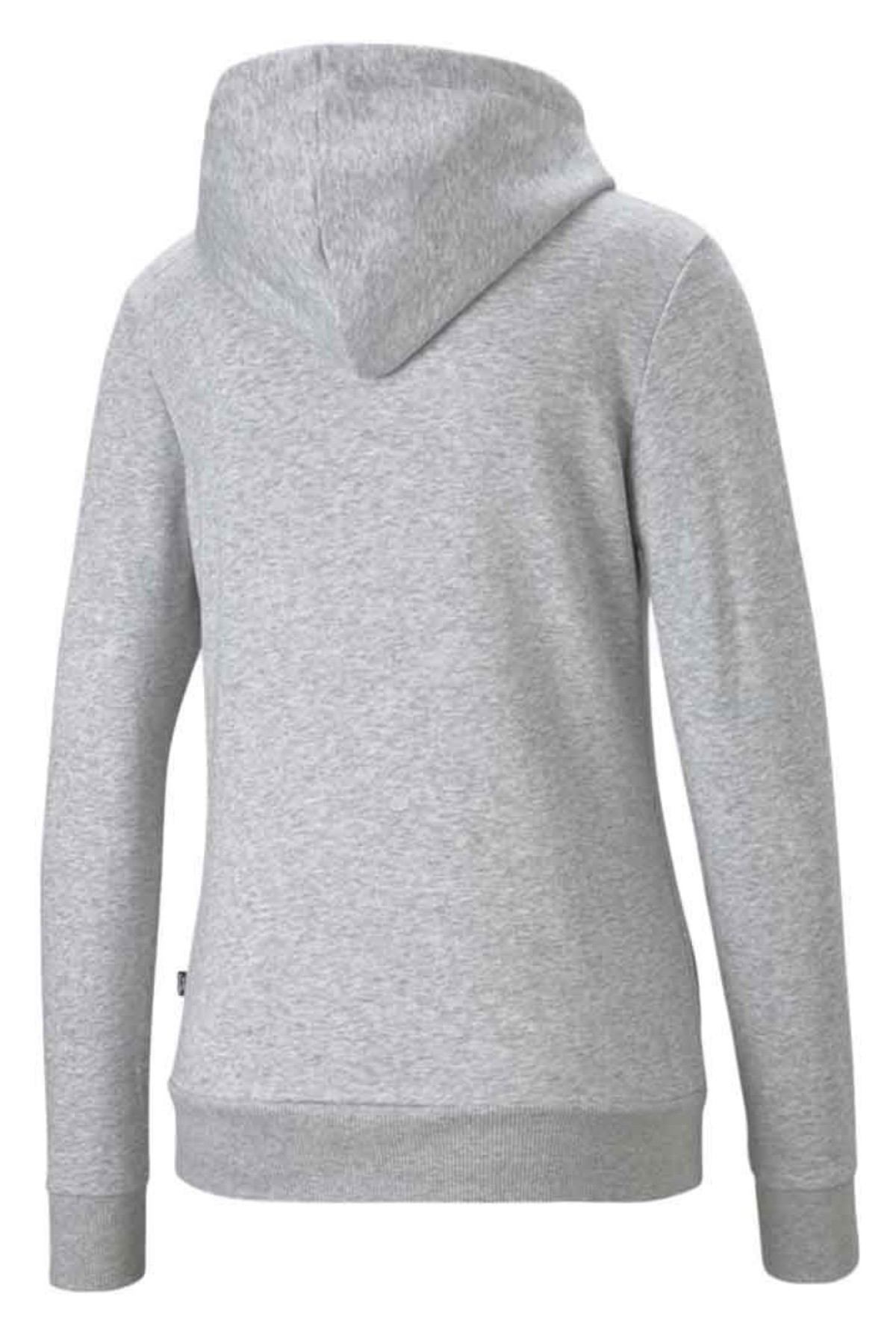 Puma Essential Logo Kadın Gri Sweatshirt