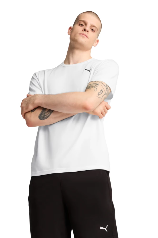 Puma M Tad Essential Solid Cat Erkek Antrenman Tişört