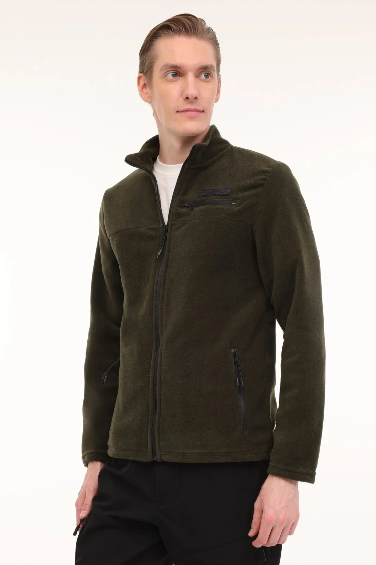 Lumberjack Ml Chad 7Sn1633Pr Haki Sweatshirt 101398606