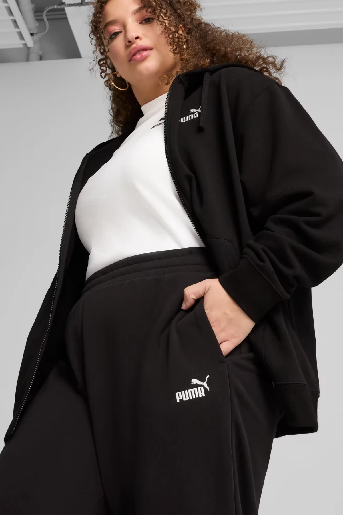 Puma Essentials No.1 Logo Siyah Kadın Eşofman Altı 68245001