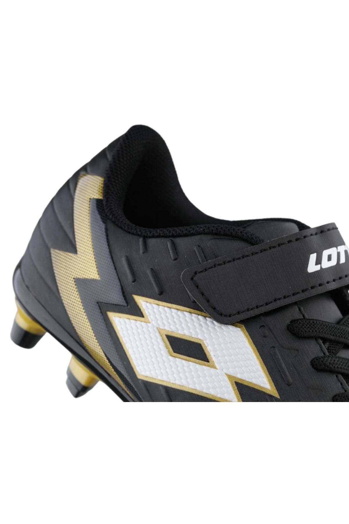 Lotto 3W Velocity Fg Siyah Çocuk rampon