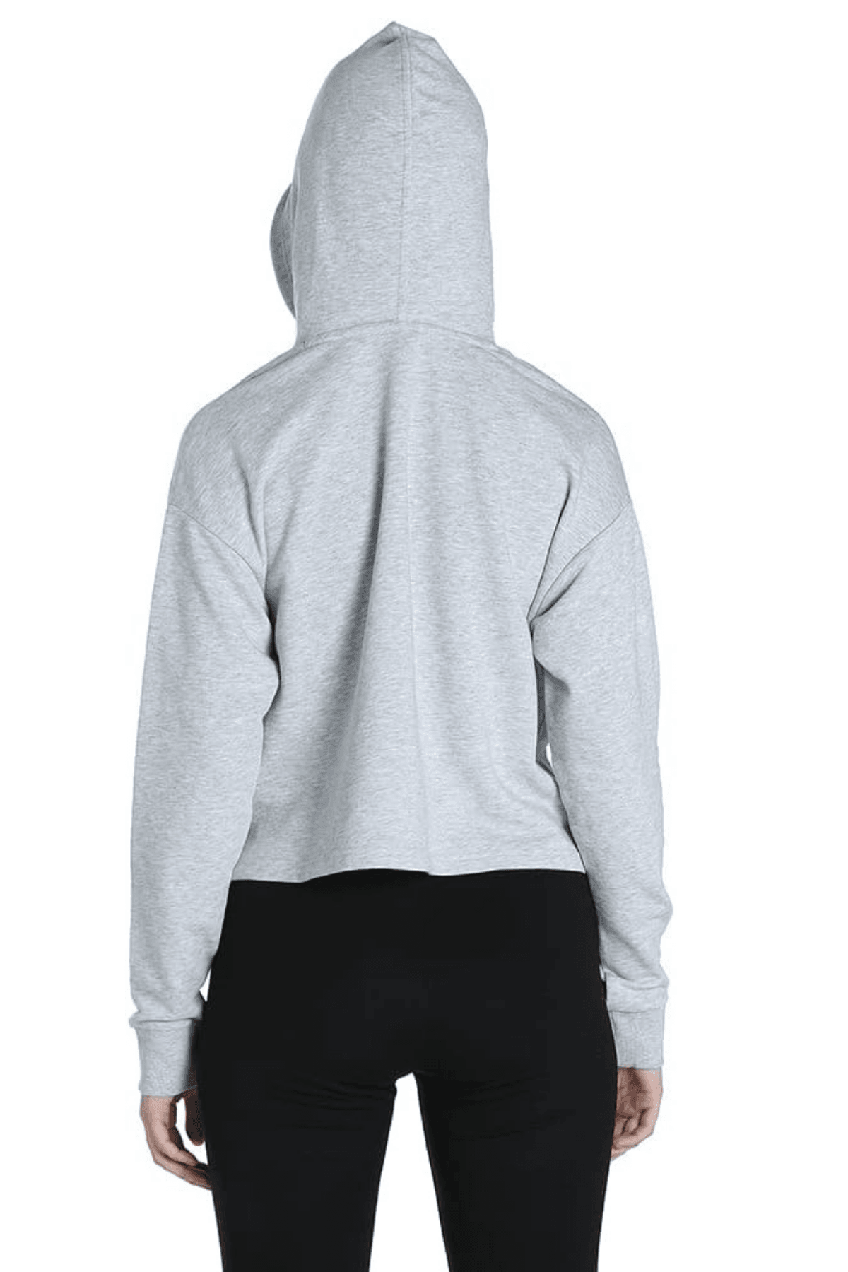 Puma Essentials Cropped Kadın Gri Sweatshirt