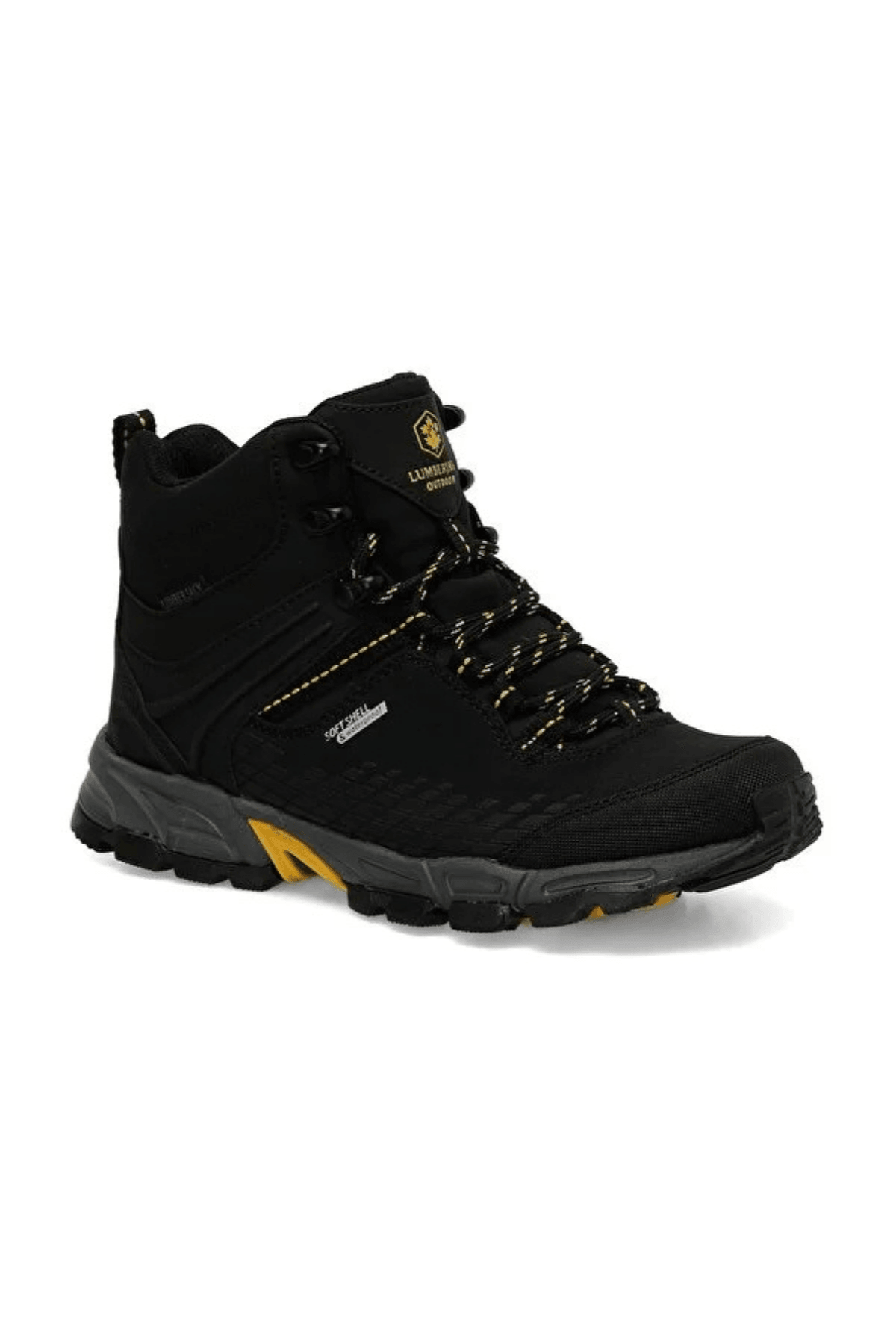 Lumberjack Flake Trekking Waterproof Siyah Outdoor Bot