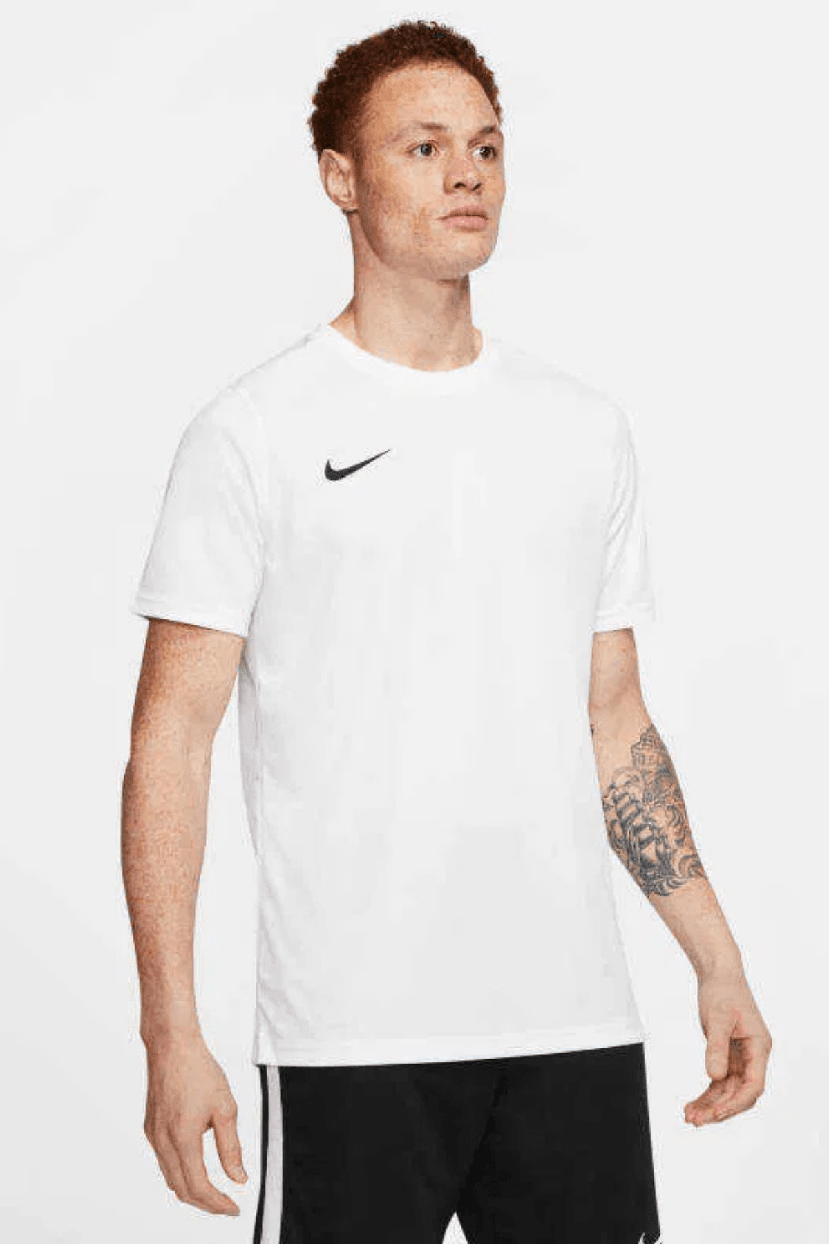 Nike Dri-FIT Park VII Jersey Short-Sleeve Erkek Beyaz Tişört BV6708-100