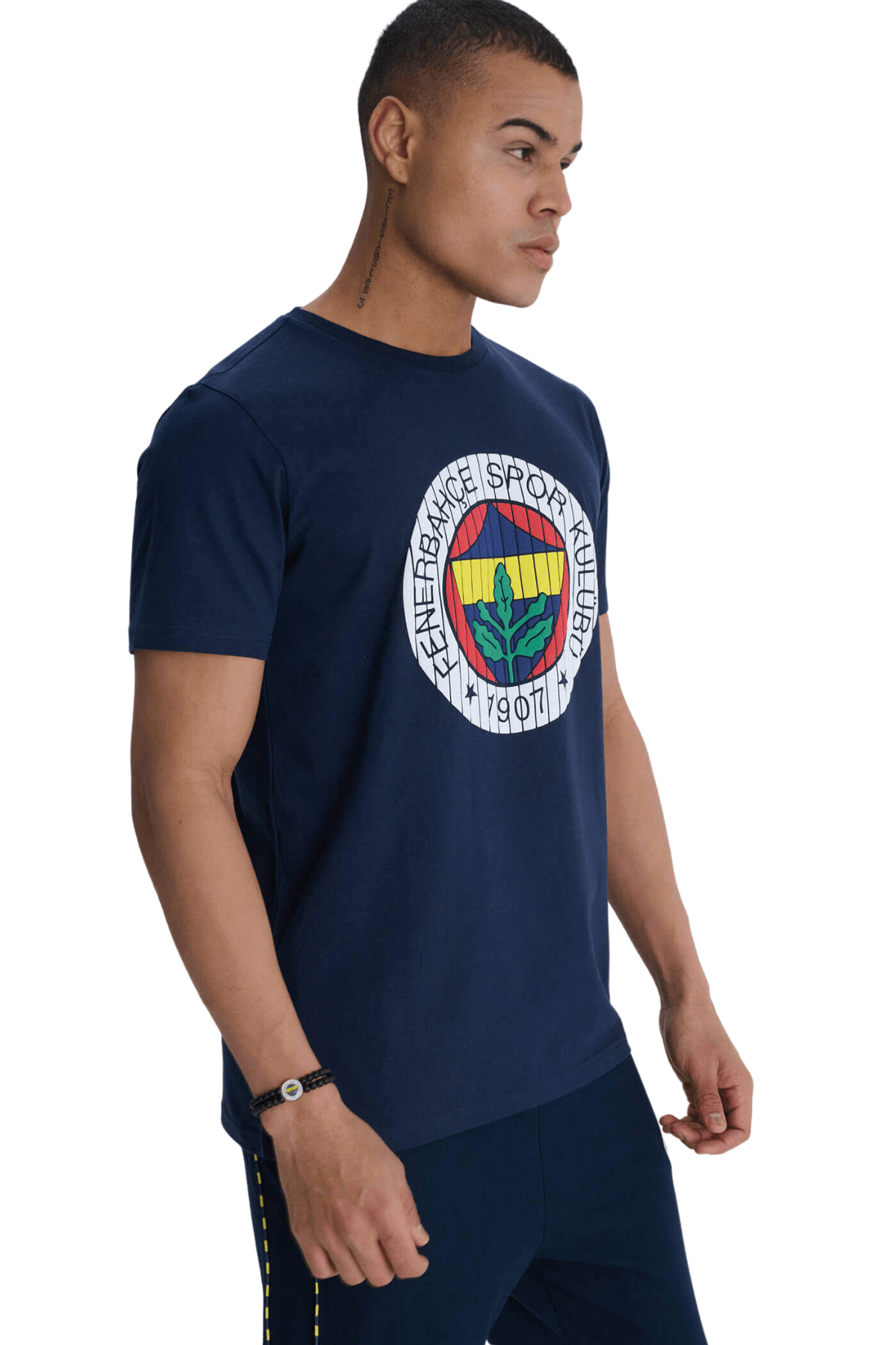 Fenerıum Fenerbahçe Tribün Lacivert Erkek Tişört TK010EFY18407