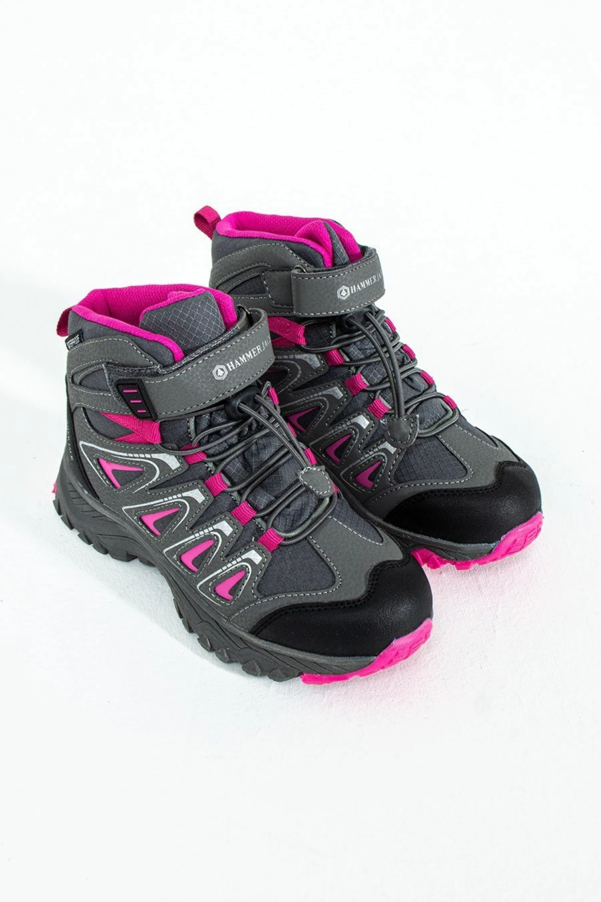Hammer Jack Celos Su Geçirmez Gri Fuşya Çocuk Outdoor Bot 10123206-F