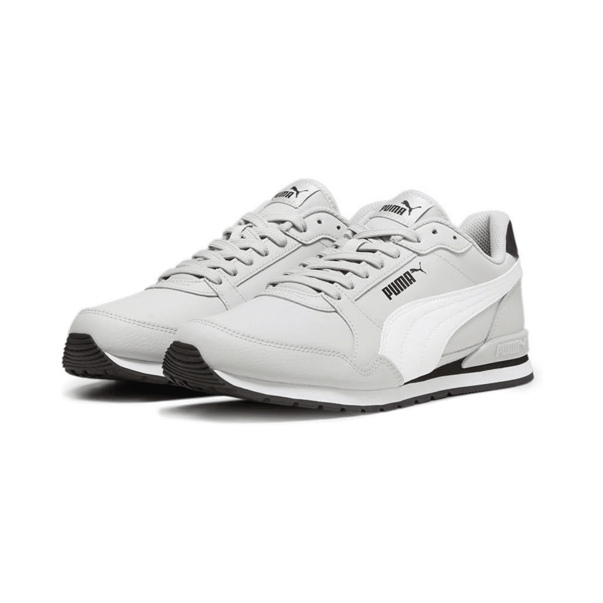 Puma St Runner V3 L Erkek Gri Sneaker Ayakkabı