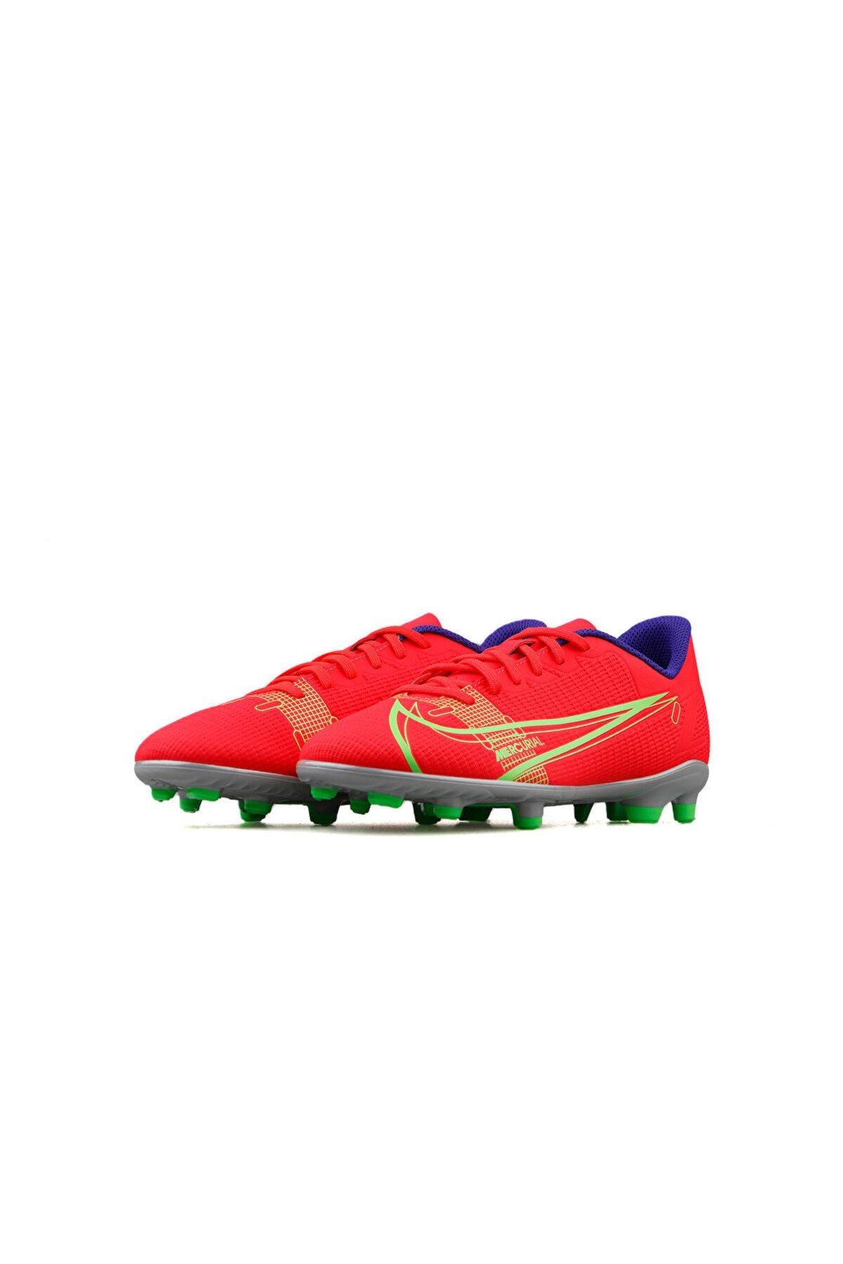 Mercurial Jr Vapor 14 Club Fg/mg Kırmızı Çocuk Futbol Kramponu