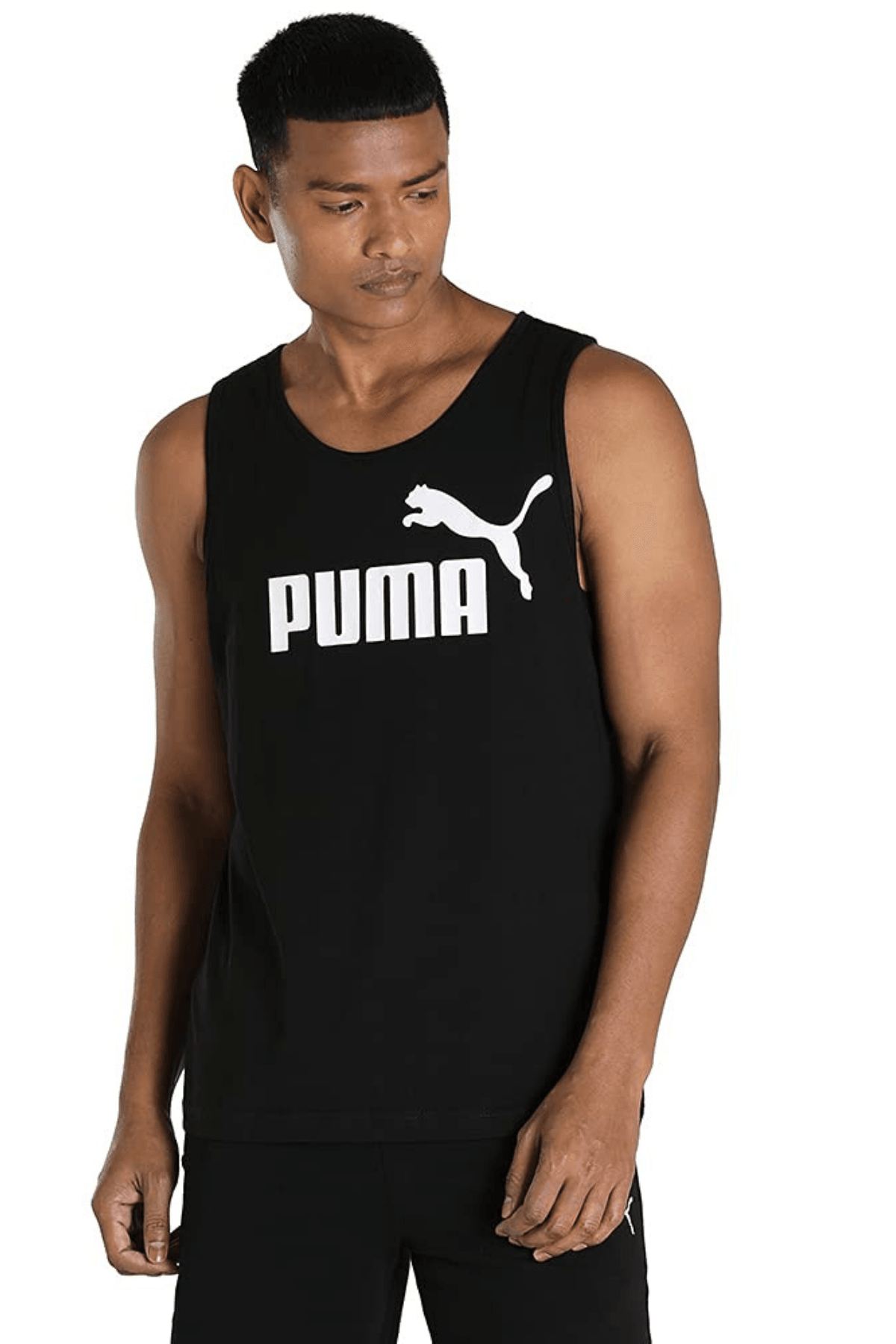 Puma Ess Tank Erkek Siyah Spor Atlet