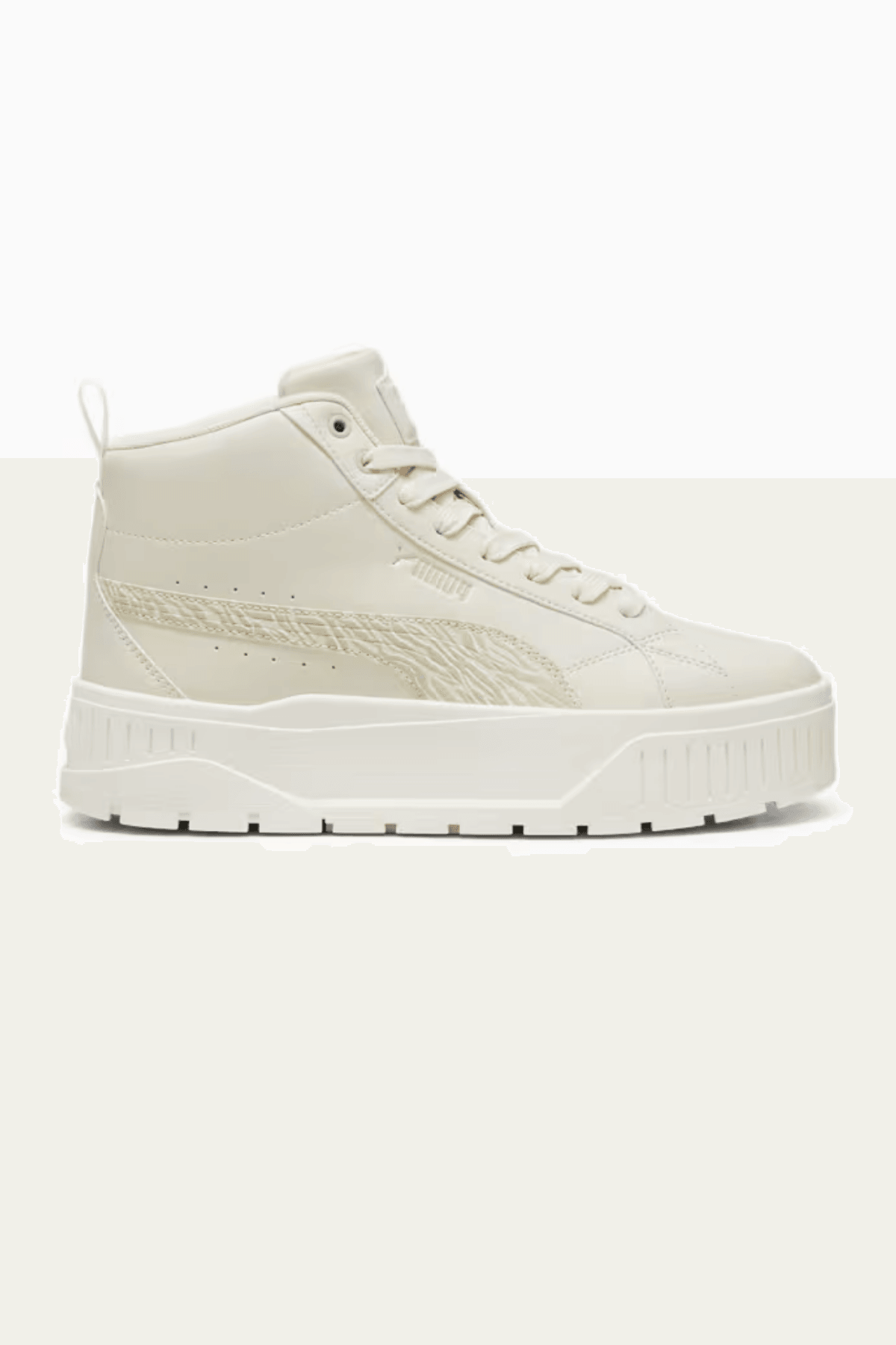 Puma Karmen II Mid Animal Fever Kadın Sıcak Beyaz Sneaker