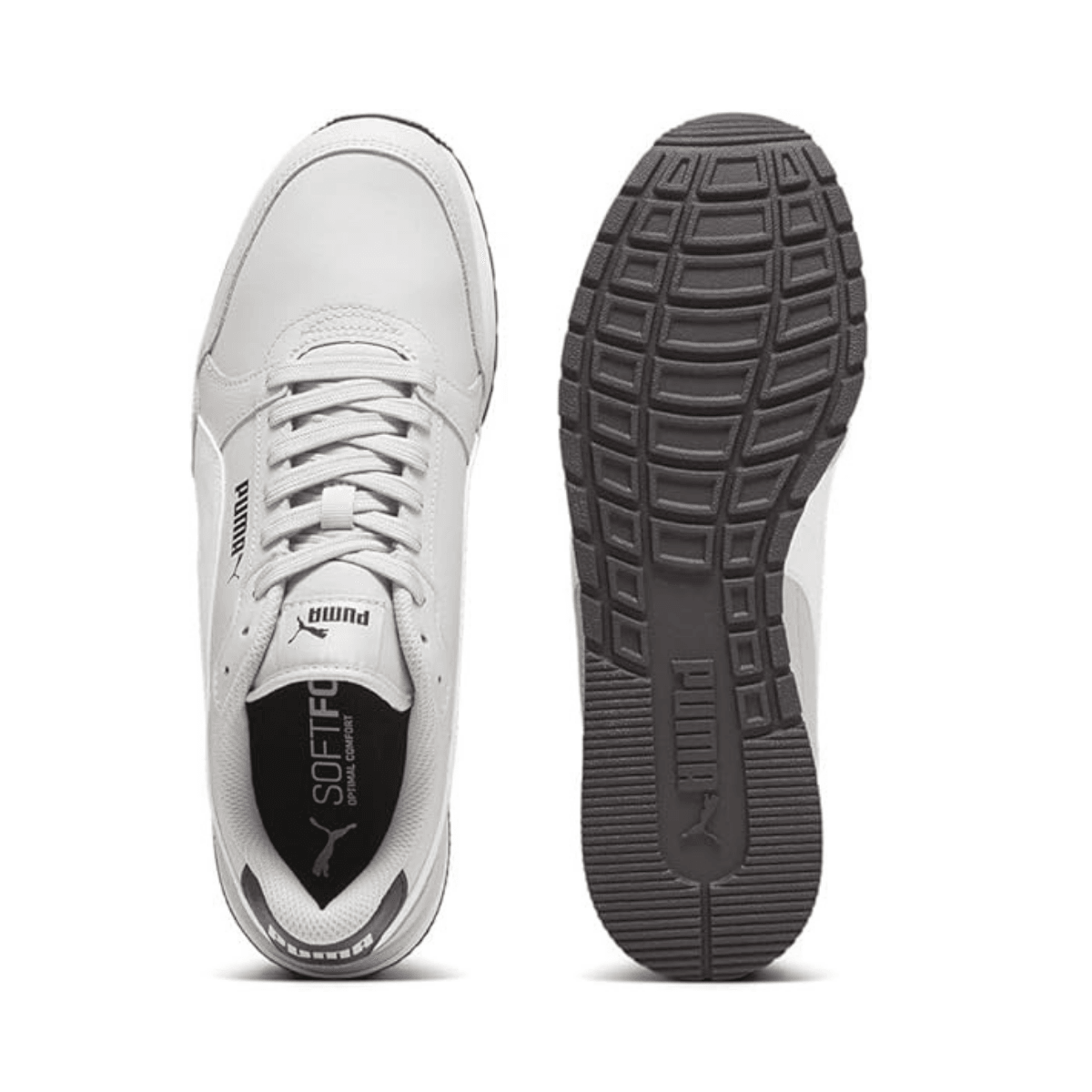 Puma St Runner V3 L Erkek Gri Sneaker Ayakkabı