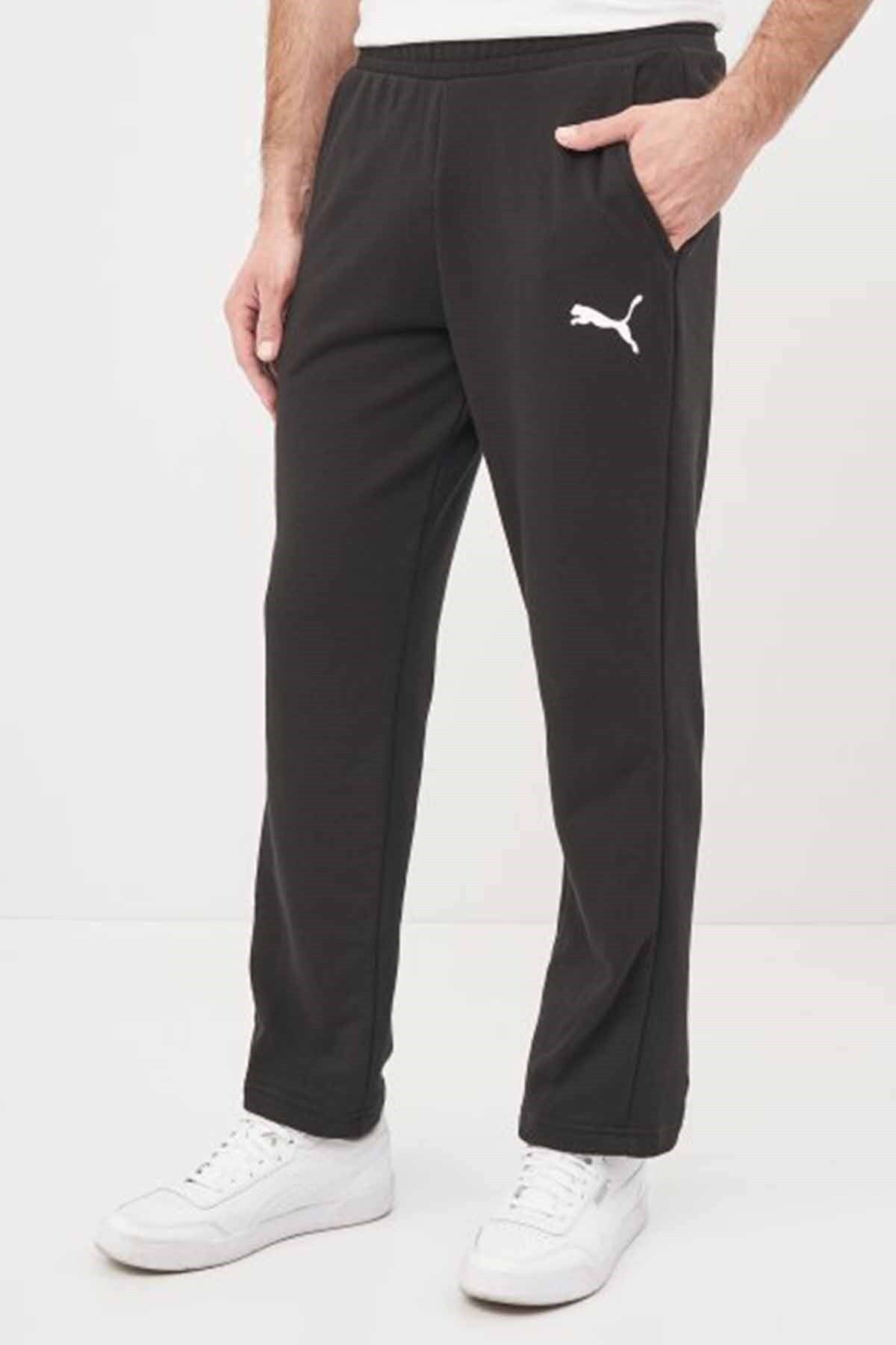 Puma Siyah Essential Logo Pants Stil Erkek Eşofman Altı