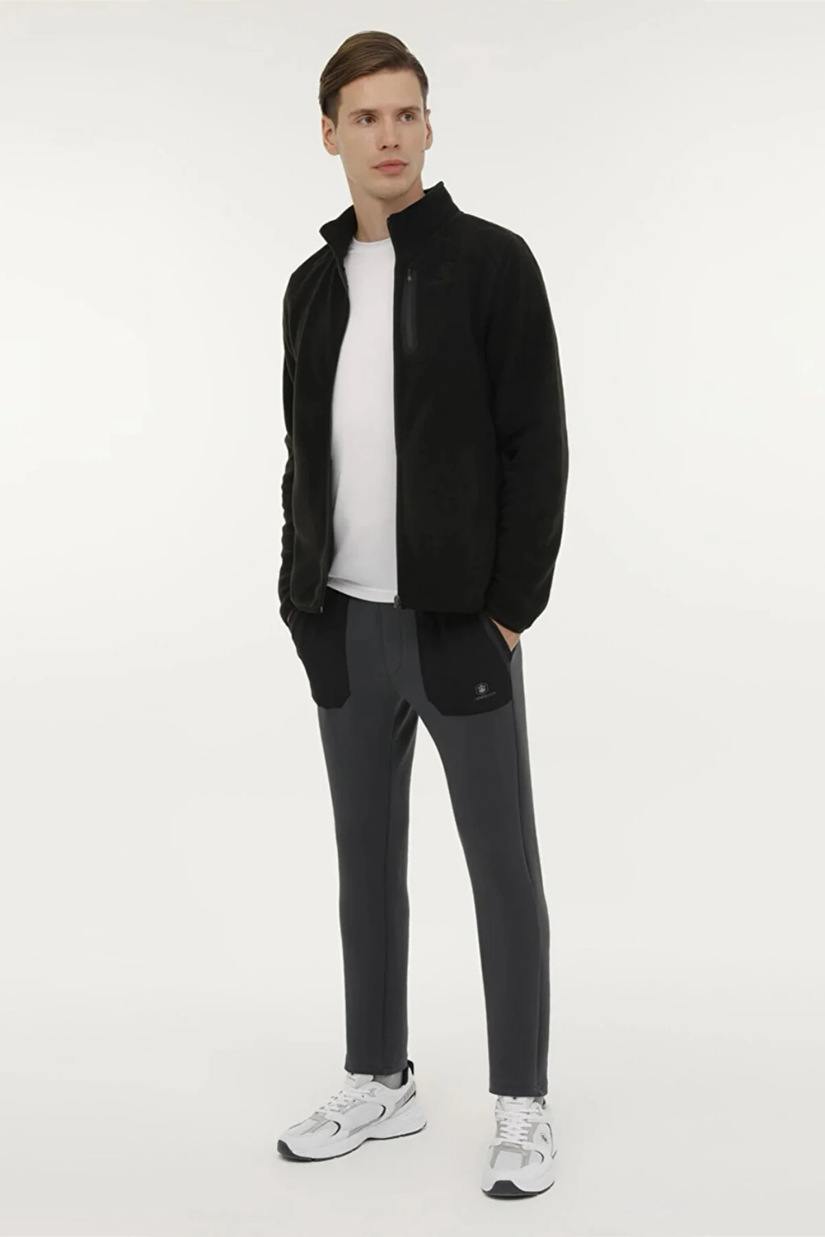 Lumberjack Nordic Erkek Siyah Polar Ceket 101398541