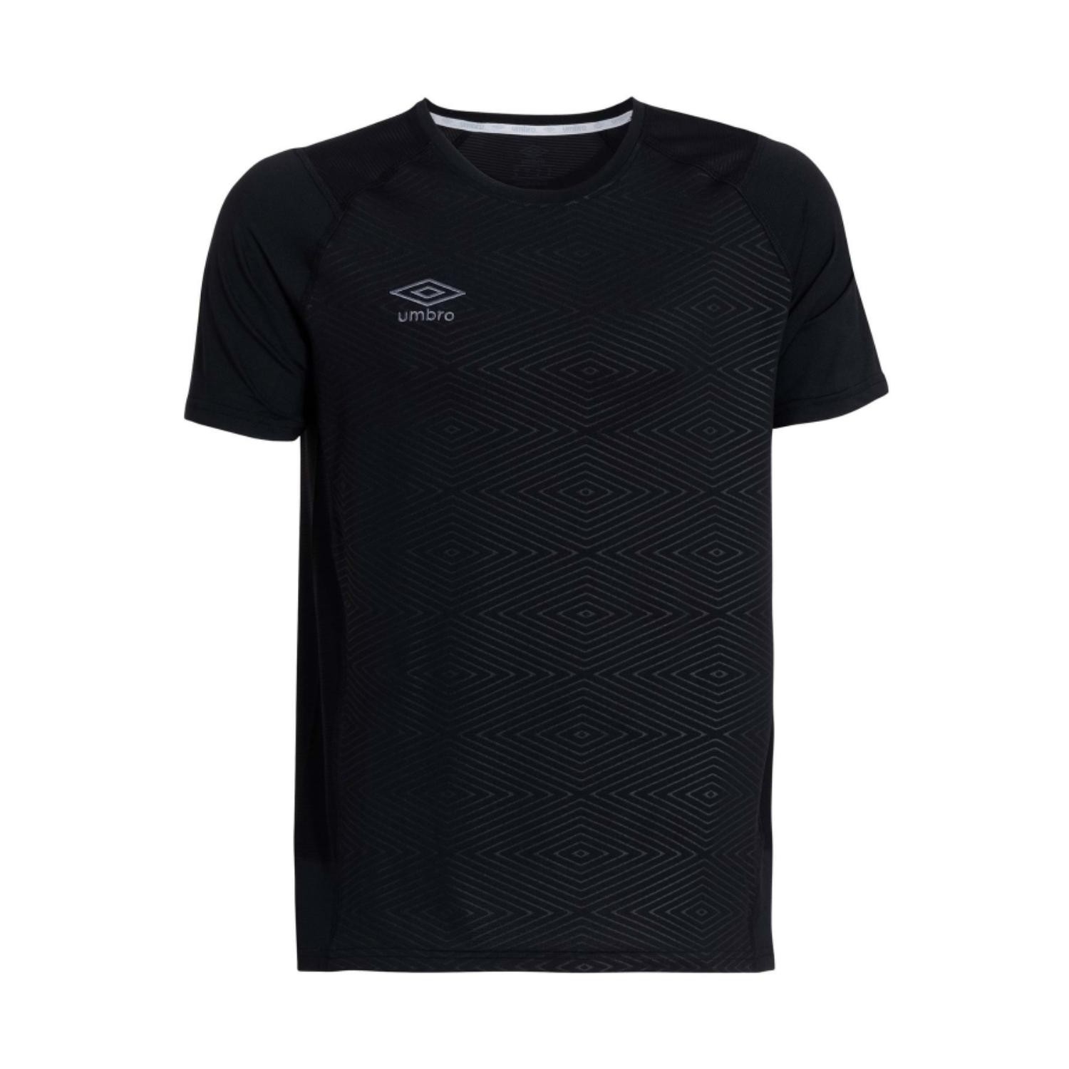 Umbro Siyah Solo Training Erkek Bisiklet Yaka Tişört
