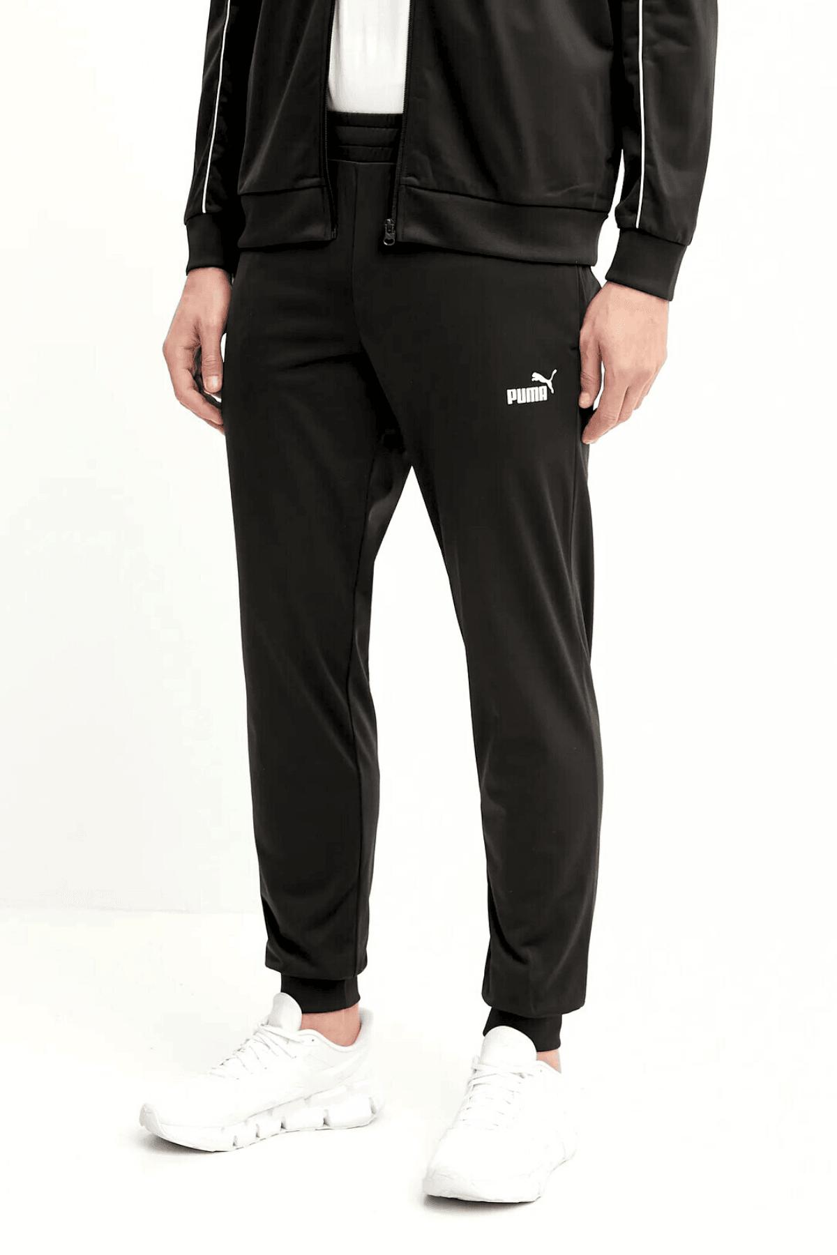 Puma Poly Piping Siyah Erkek Eşofman Takımı 68485201