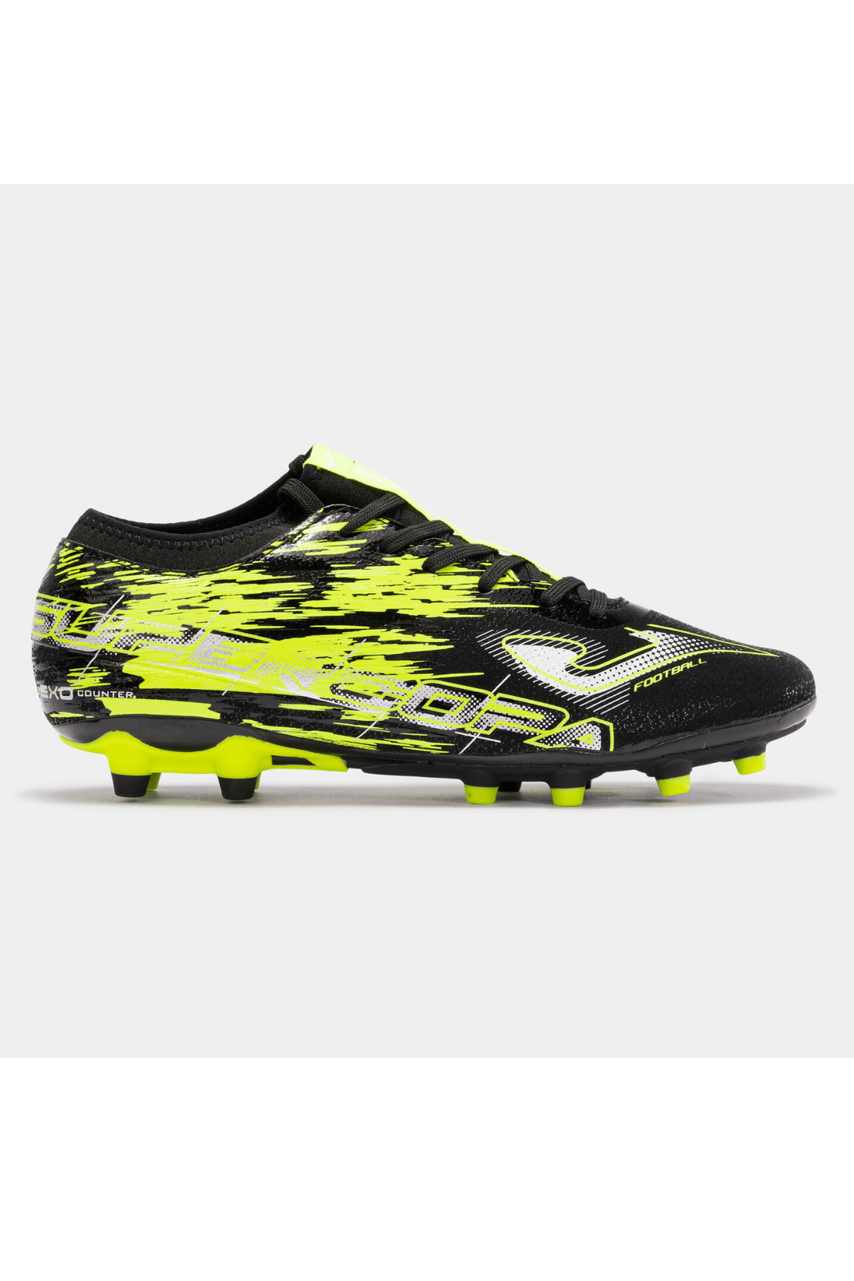Joma Super Copa 2201 Siyah Yeşil Futbol Krampon